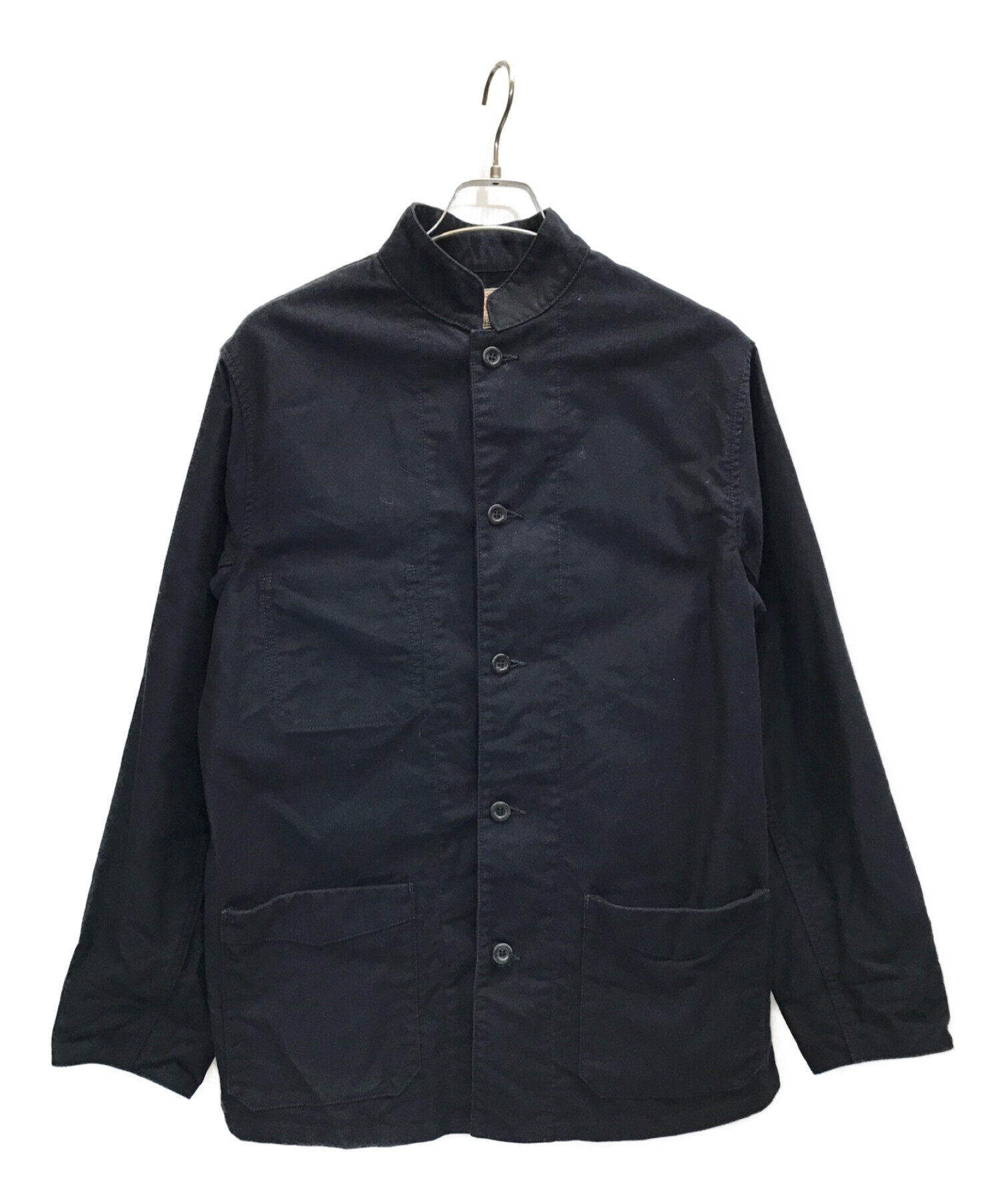 ブランドグッズ Boncoura ボンクラ モールスキン 3B JKT ネイビー 42