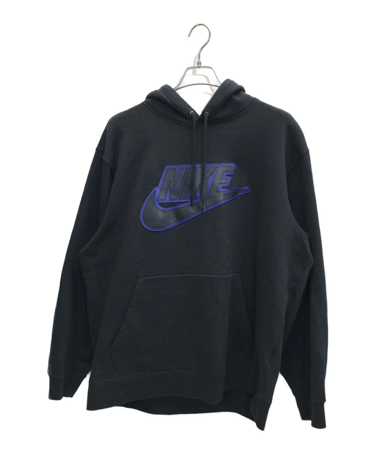 Supreme Nike Leather Hooded Sweatshir XL