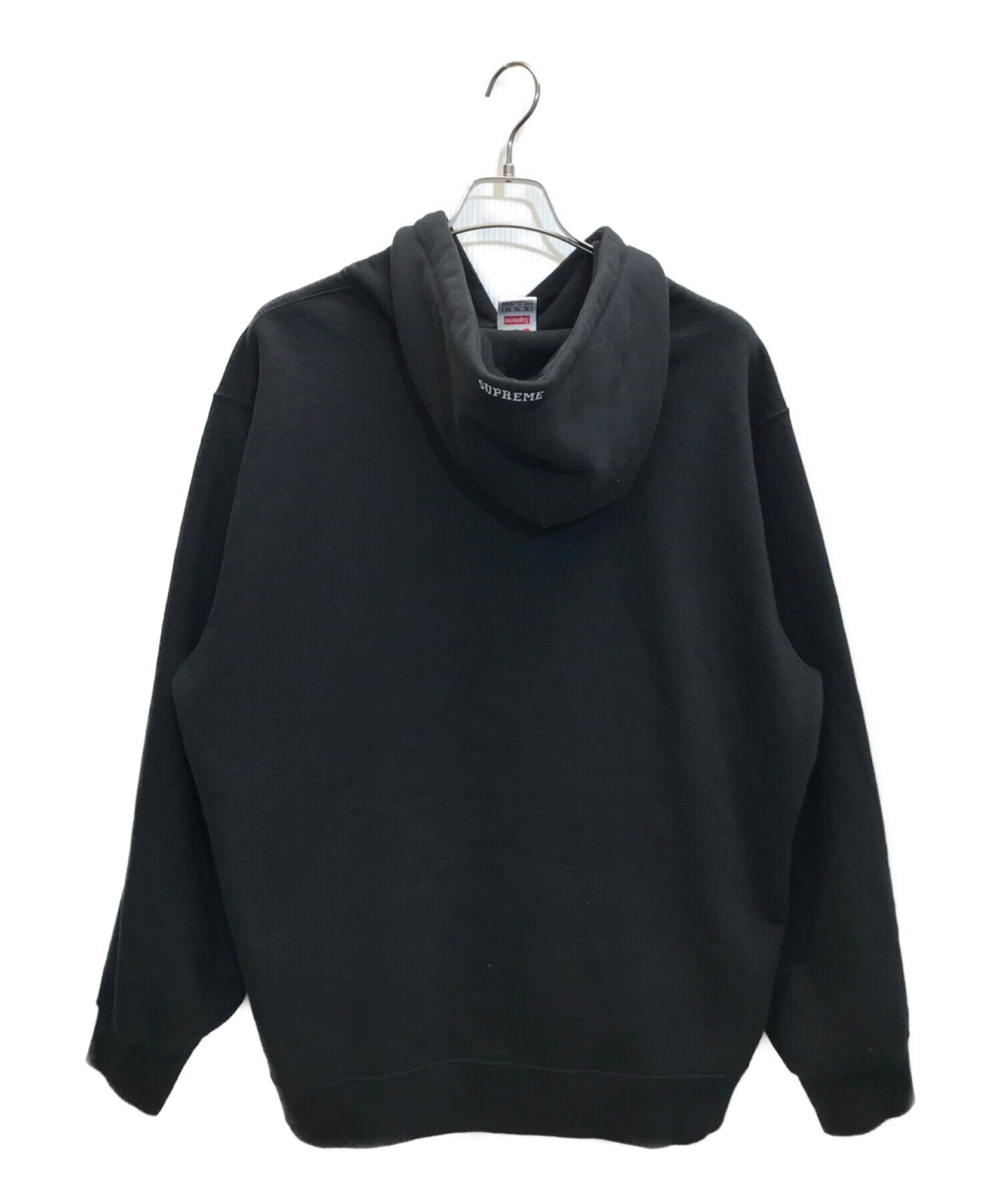 XL Nike Applique Hooded Sweatshirt Black
