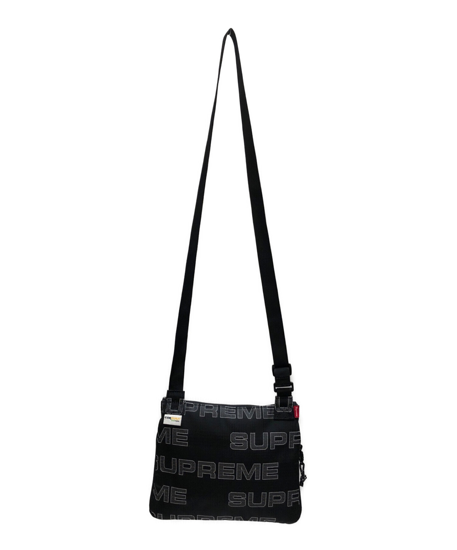 Supreme (シュプリーム) 21AW Side Bag　サイドバッグ　ショルダーバッグ　サコッシュ ブラック