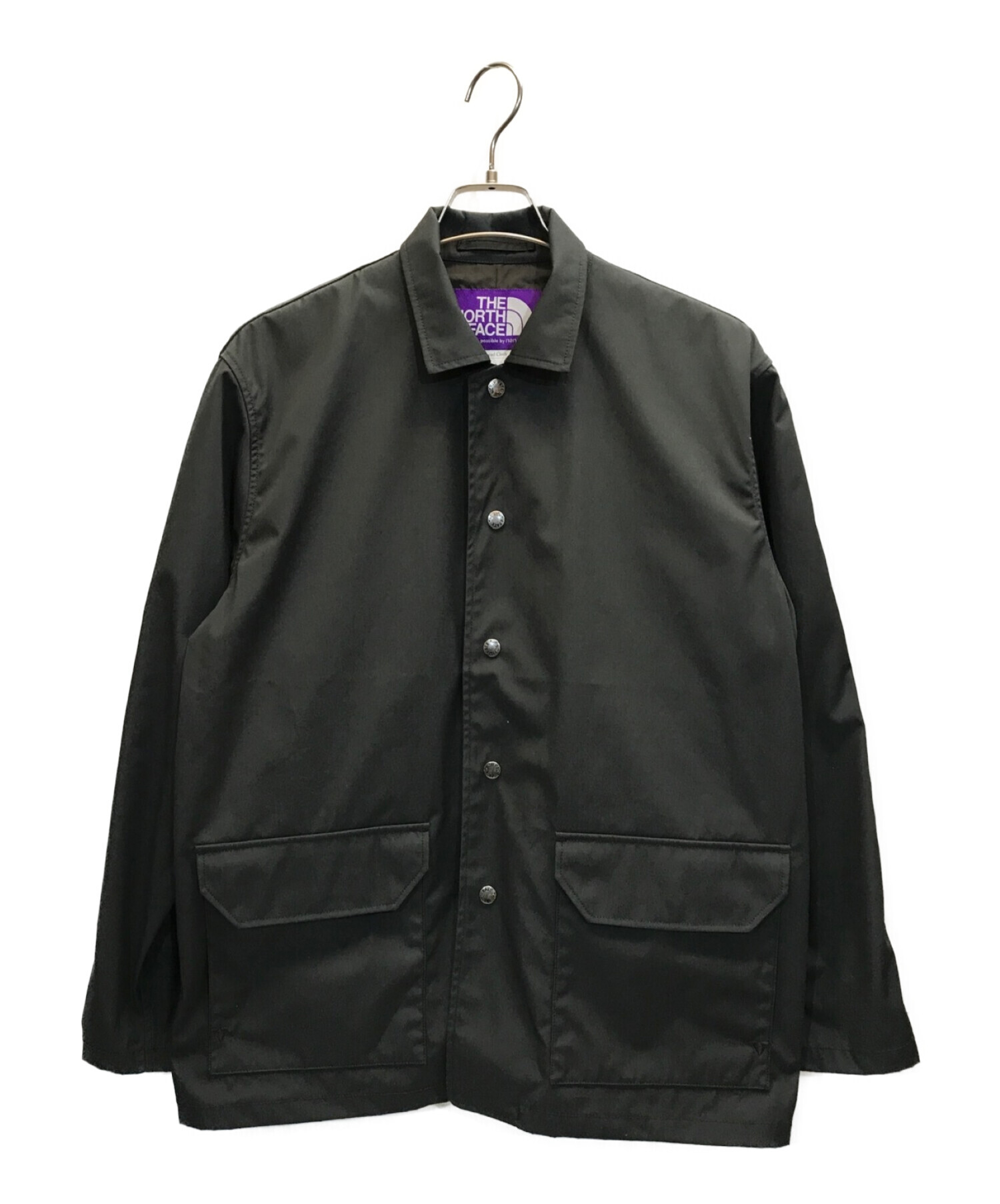 THE NORTHFACE PURPLELABEL (ザ・ノースフェイス パープルレーベル) 65/35 Hopper Field Jacket　 ホッパーフィールドジャケット　コーチジャケット ブラック サイズ:M