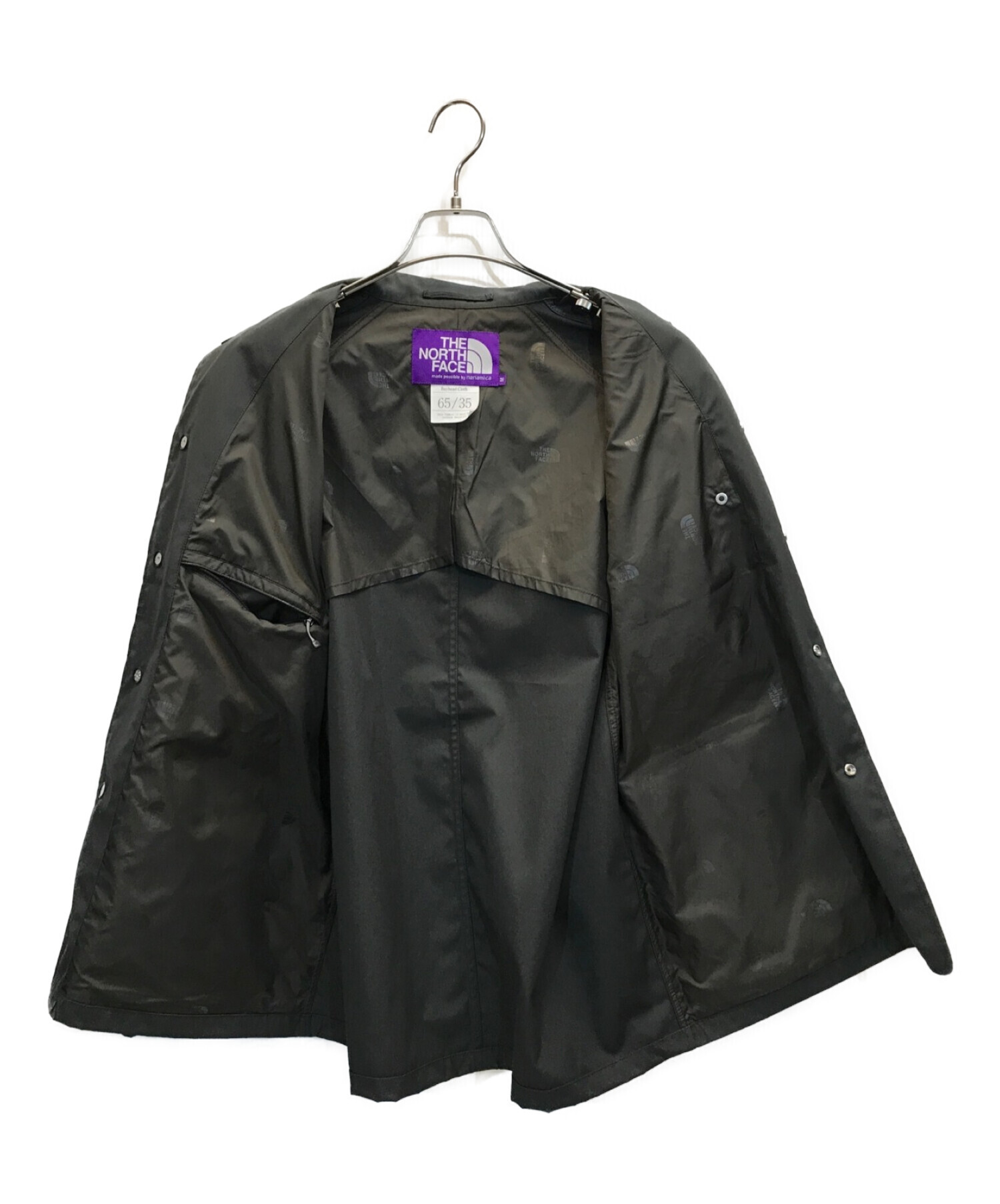 THE NORTHFACE PURPLELABEL (ザ・ノースフェイス パープルレーベル) 65/35 Hopper Field Jacket　 ホッパーフィールドジャケット　コーチジャケット ブラック サイズ:M