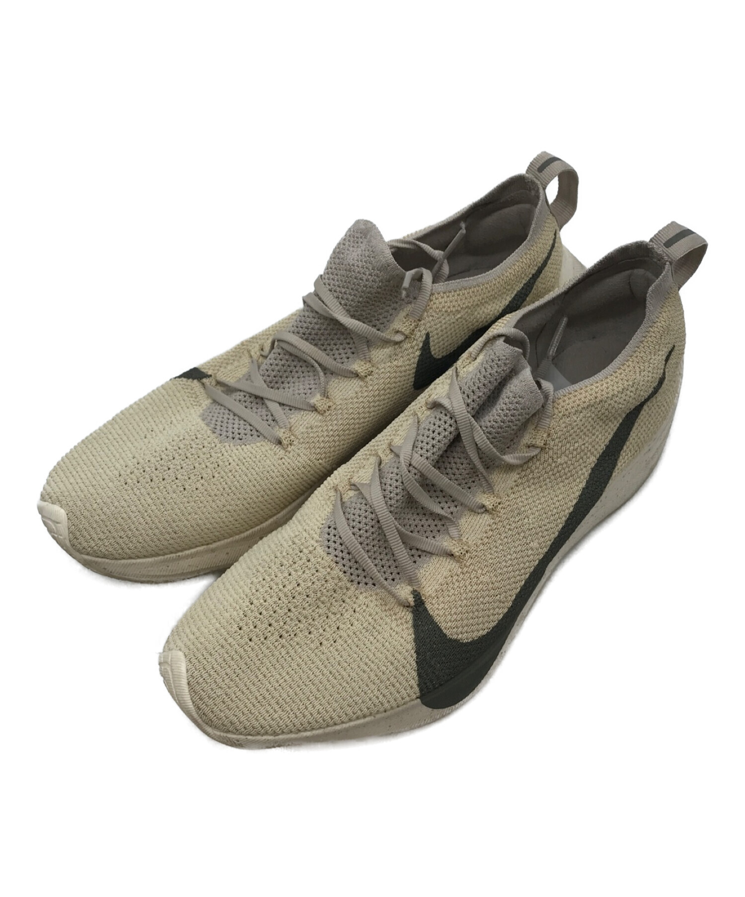 NIKE (ナイキ) Vapor Street Flyknit String　ヴェイパー ストリート　フライニット ベージュ サイズ:US9.5