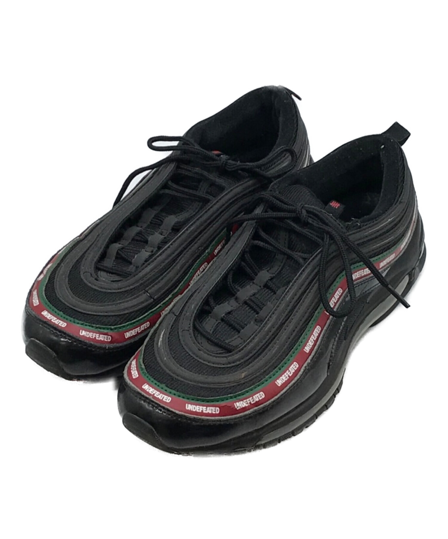 NIKE×UNDEFEATED (ナイキ×アンディフィーテッド) AIR MAX 97 OG/UNDFTD　エアマックス97 OG ブラック ブラック  サイズ:US10