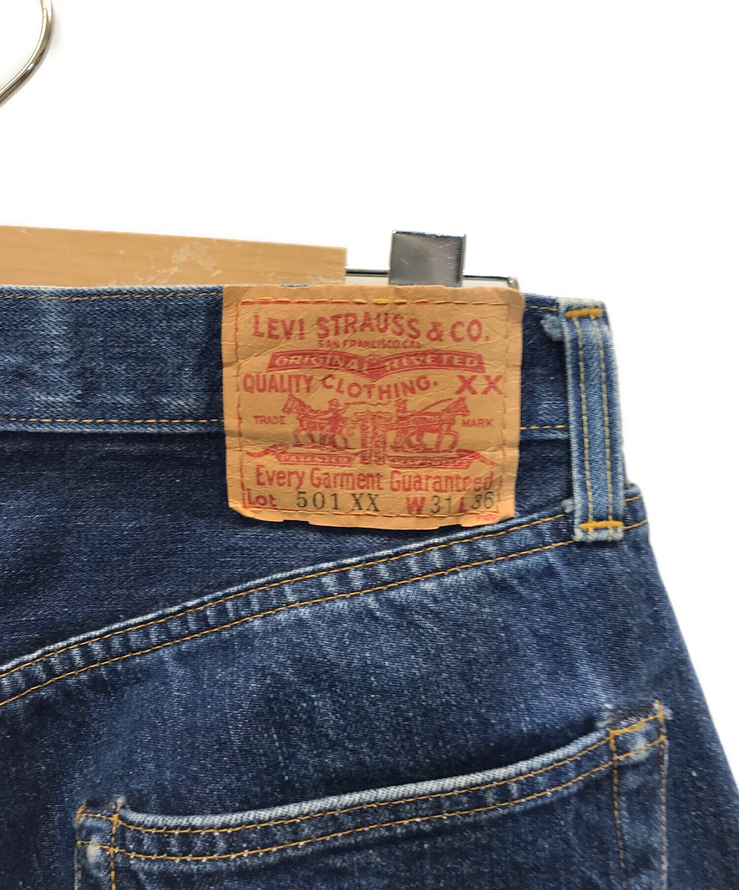 中古・古着通販】LEVI'S (リーバイス) 90s 復刻501XX BIG Eデニム