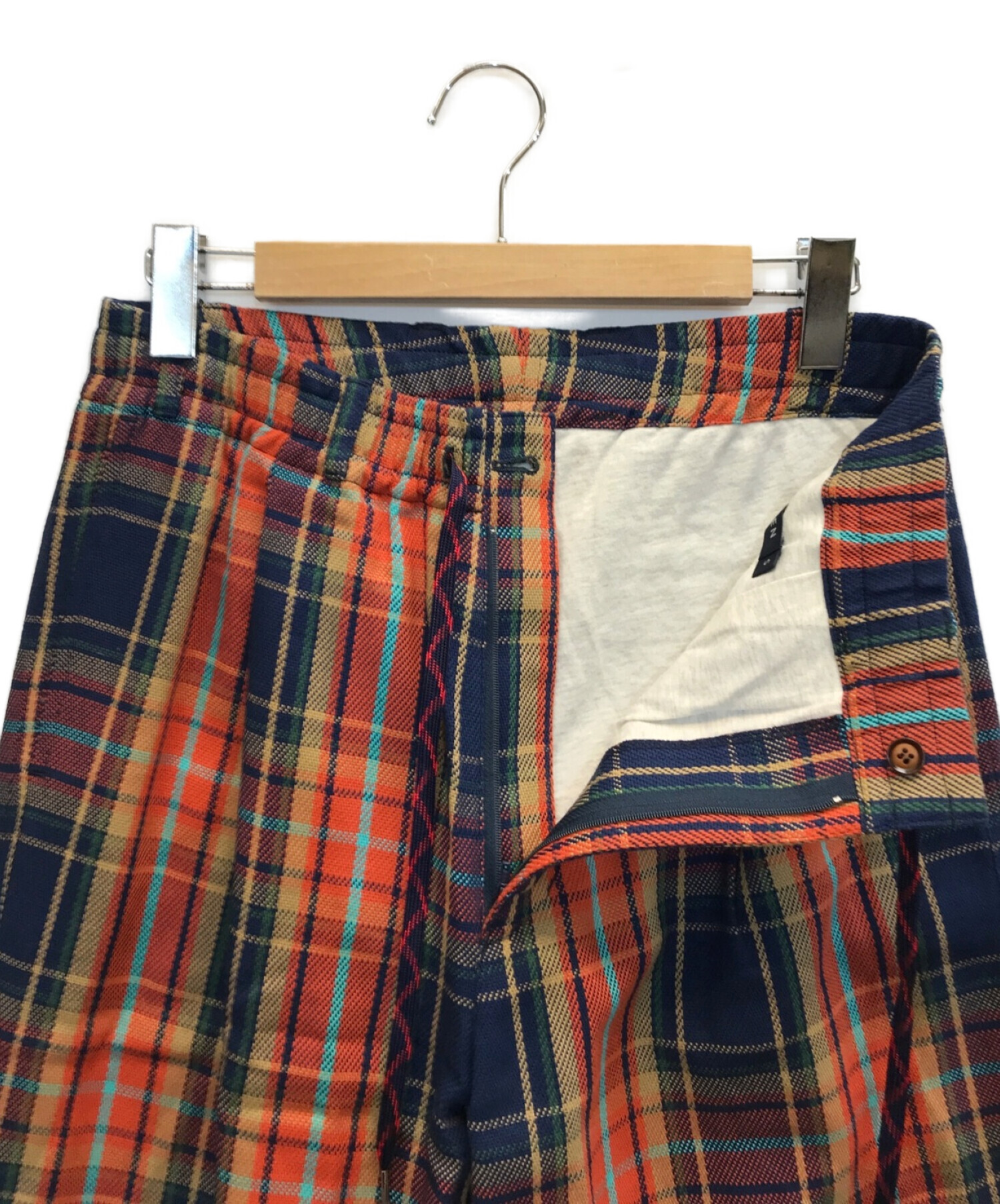 中古・古着通販】COGNOMEN (コグノーメン) CHECK PANTS イージー