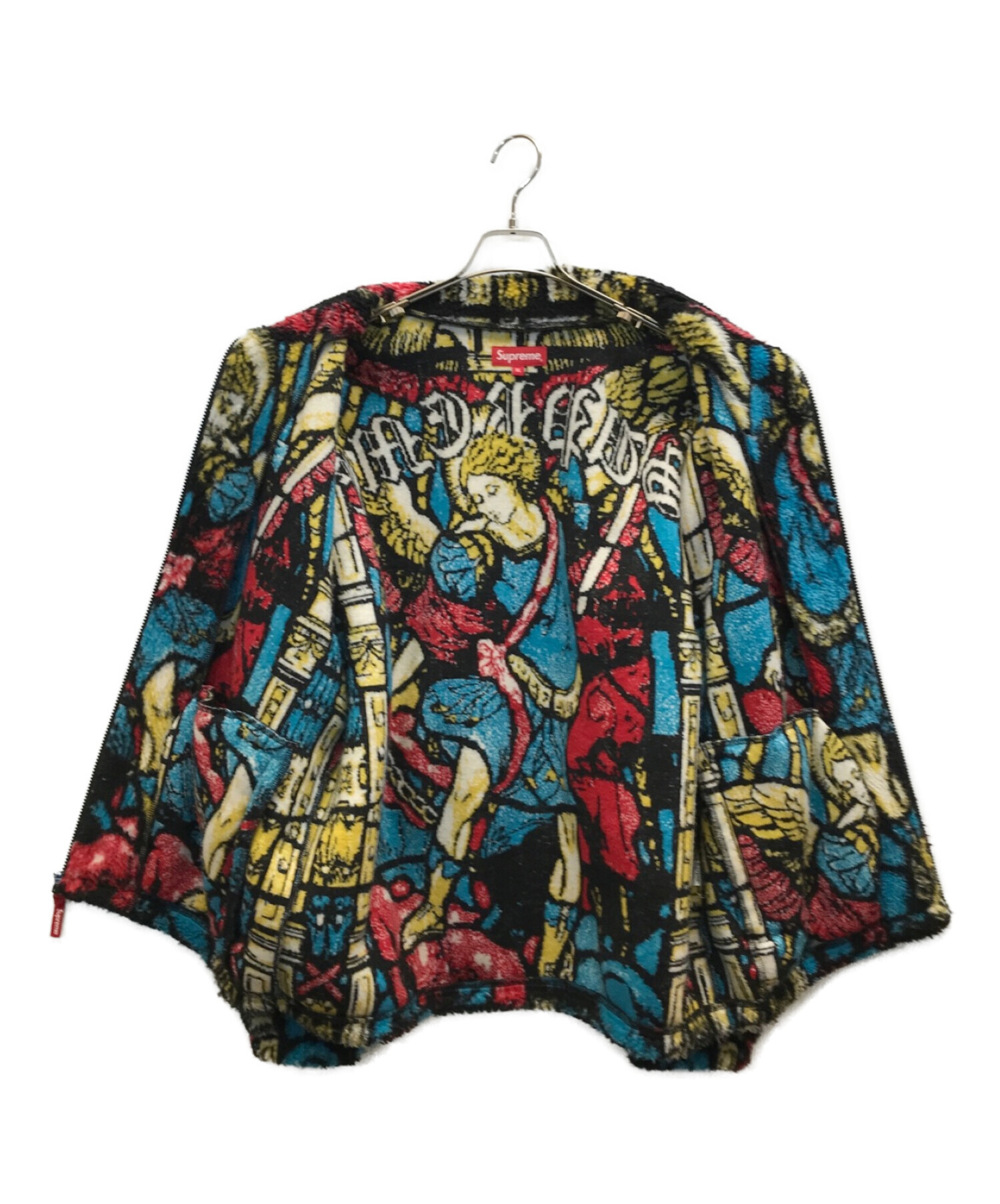 SUPREME (シュプリーム) 21SS Saint Michael Fleece Jacket セント ミカエル フリース ジャケット  マルチカラー サイズ:XL