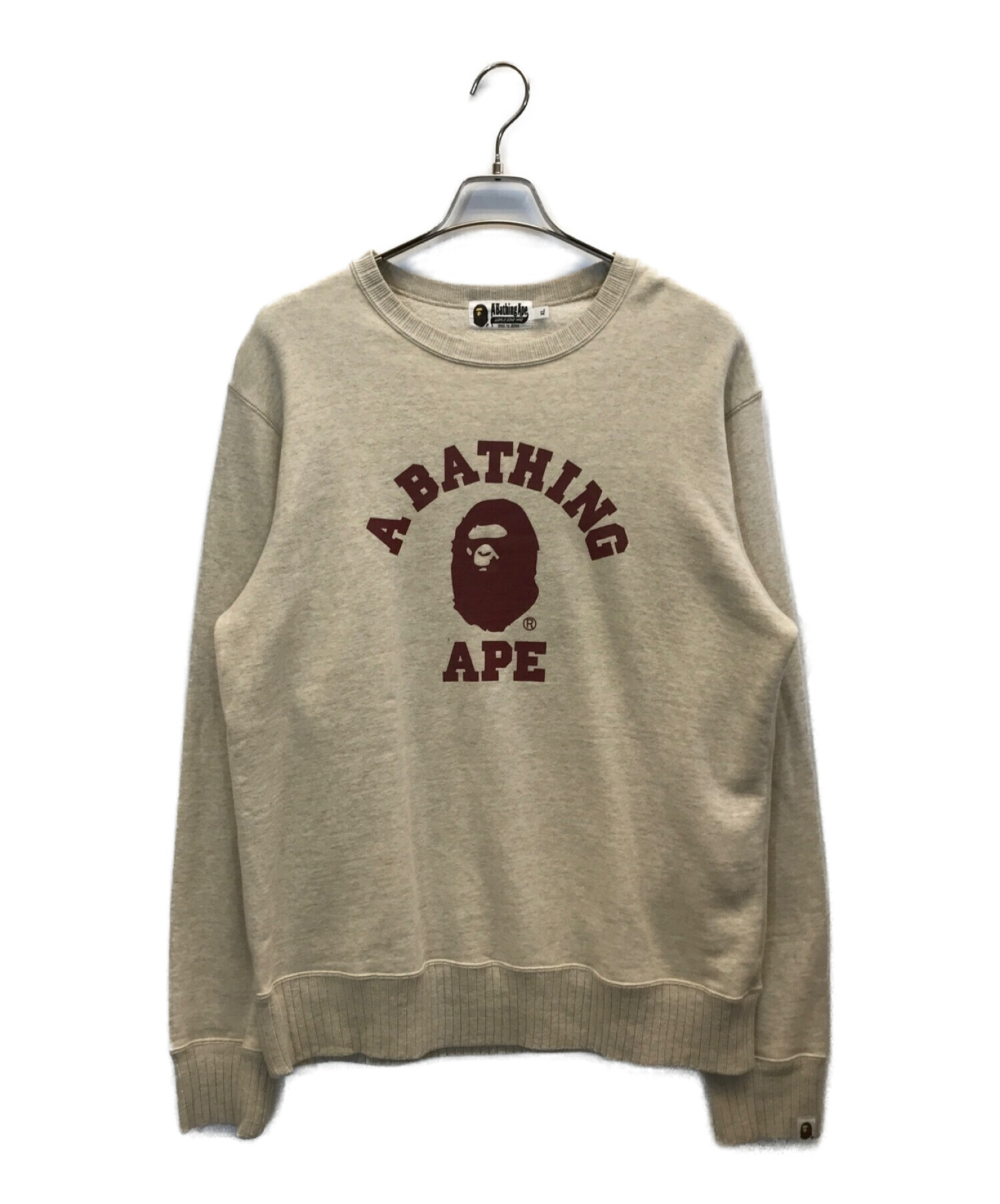 Ape BAPE スウェット ベージュ XLトップス - トップス