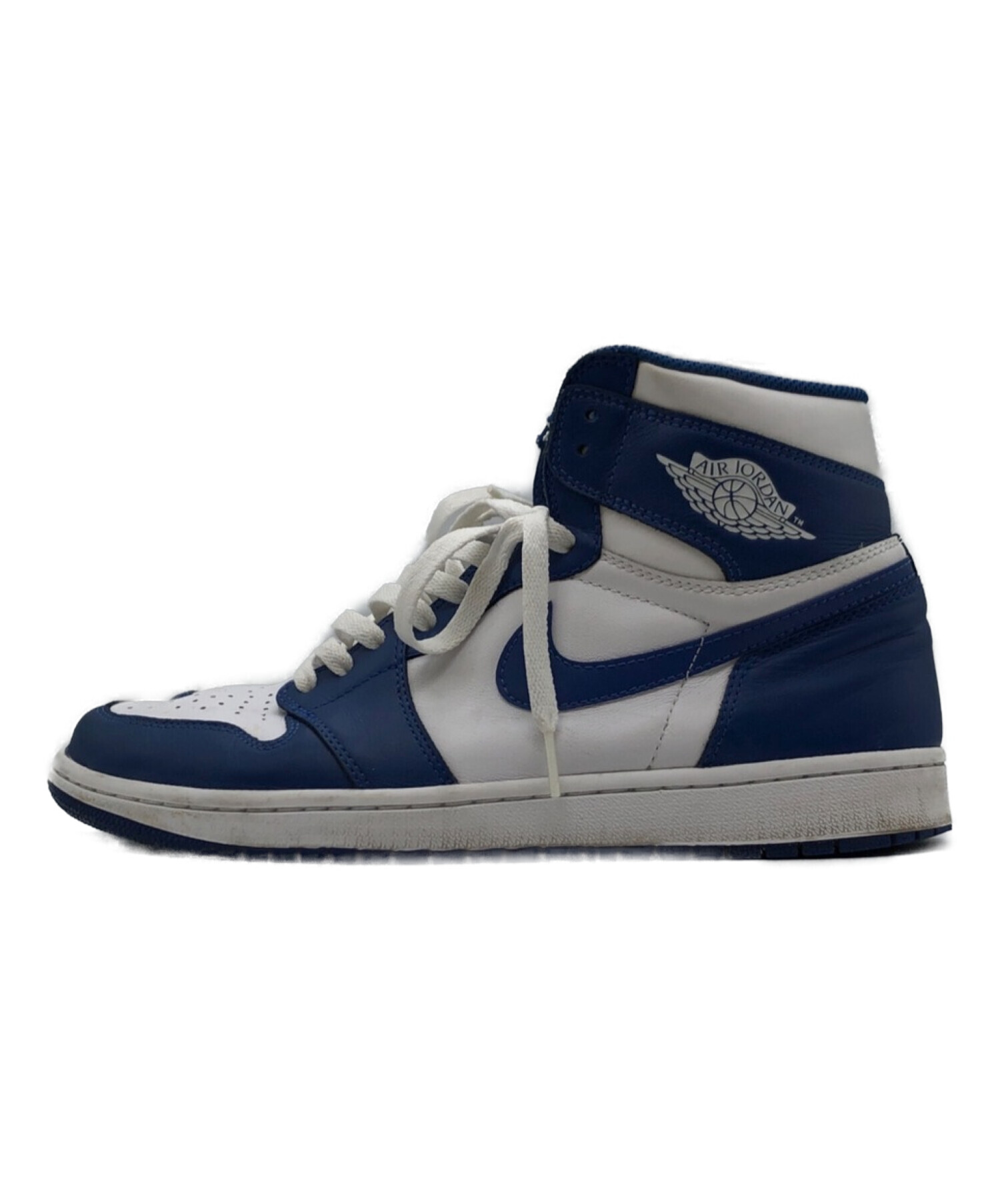 中古・古着通販】NIKE (ナイキ) Air Jordan 1 Retro High Storm Blue エアジョーダン 1 レトロ ハイ オージー  ホワイト/ストームブルー ホワイト×ブルー サイズ:US11｜ブランド・古着通販 トレファク公式【TREFAC FASHION】スマホサイト