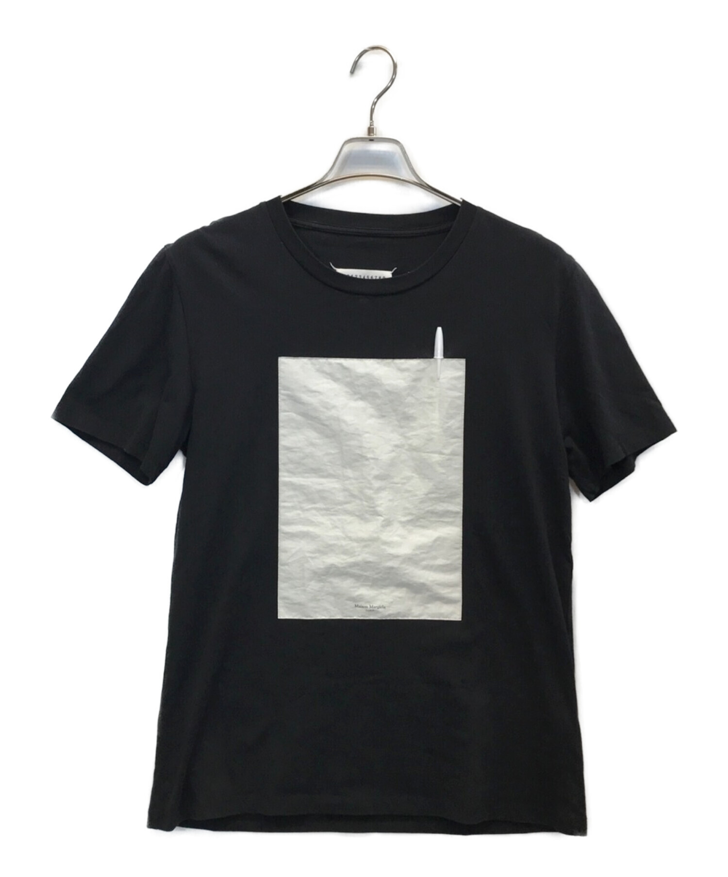 春新作の Maison Margiela マルジェラ tシャツ BLACK サイズ48