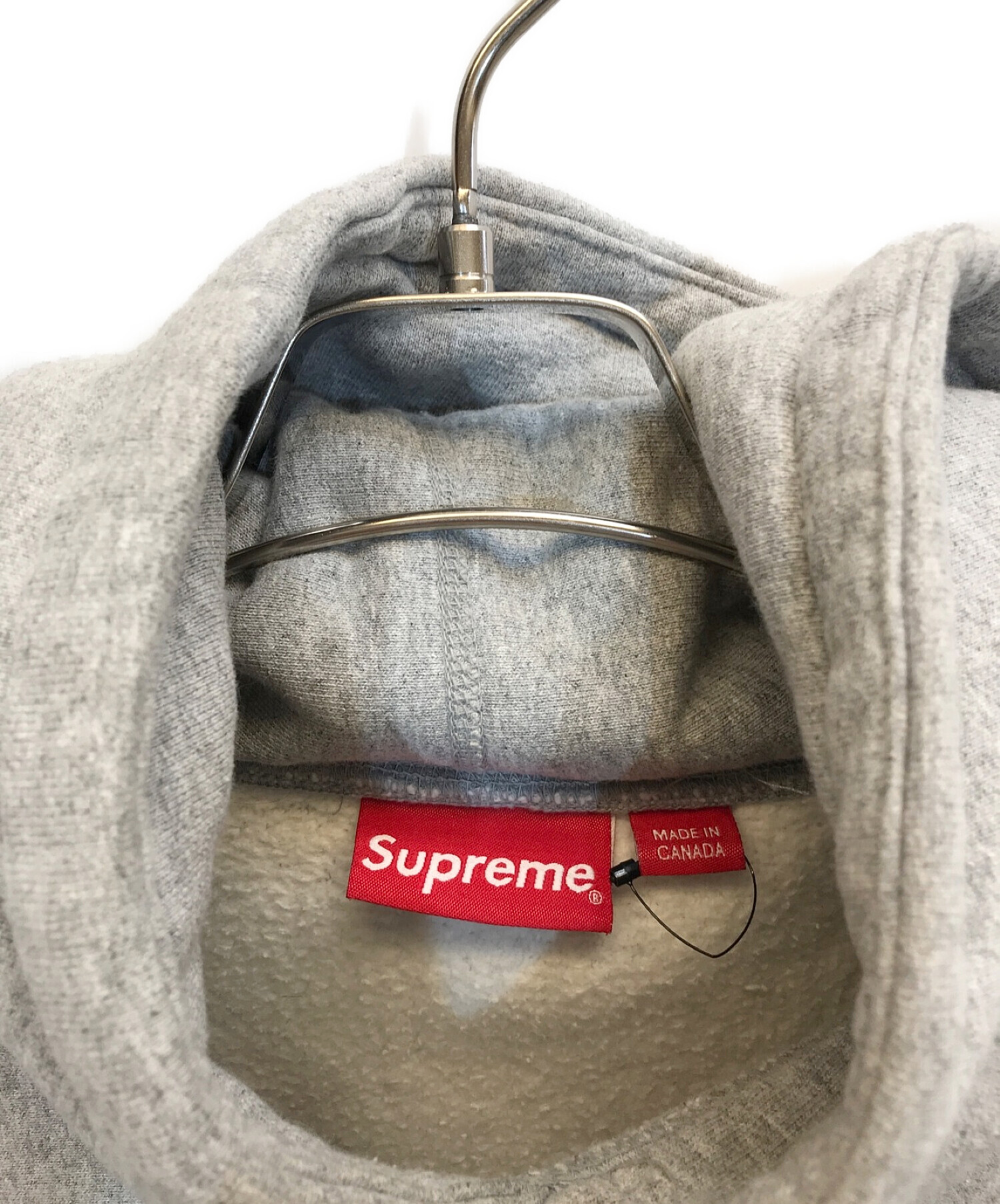 SUPREME (シュプリーム) 20AW Cross Box Logo Hooded Sweatshirt　クロス ボックス ロゴ フーデッド  スウェットシャツ　パーカー グレー サイズ:S