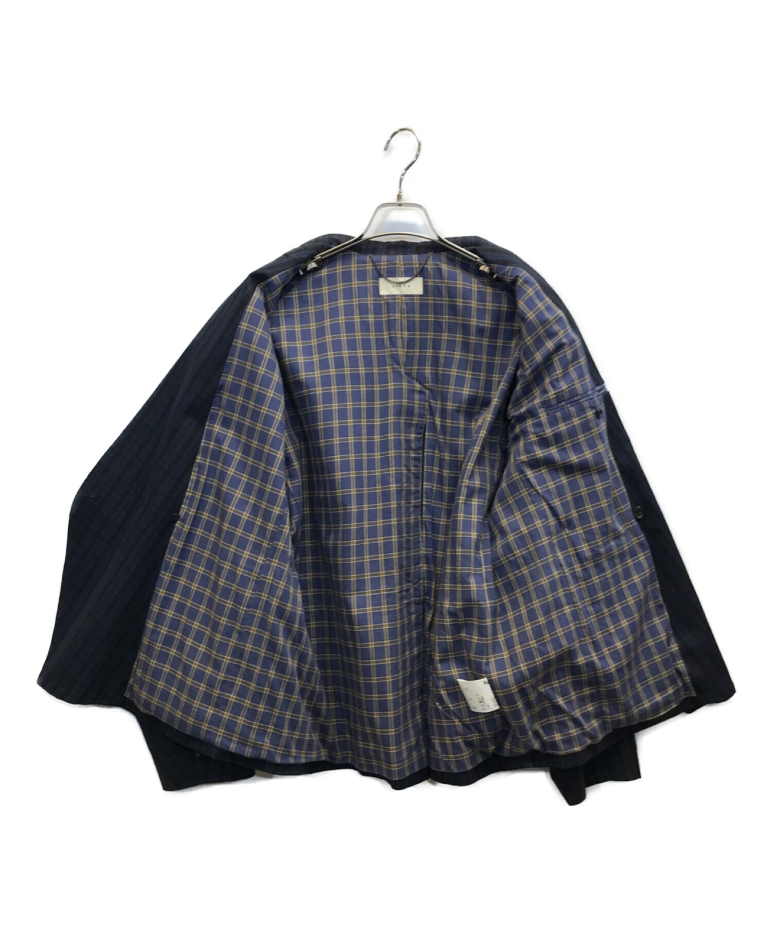 古着 ジエダ plaid coat サイズ2 - トレンチコート