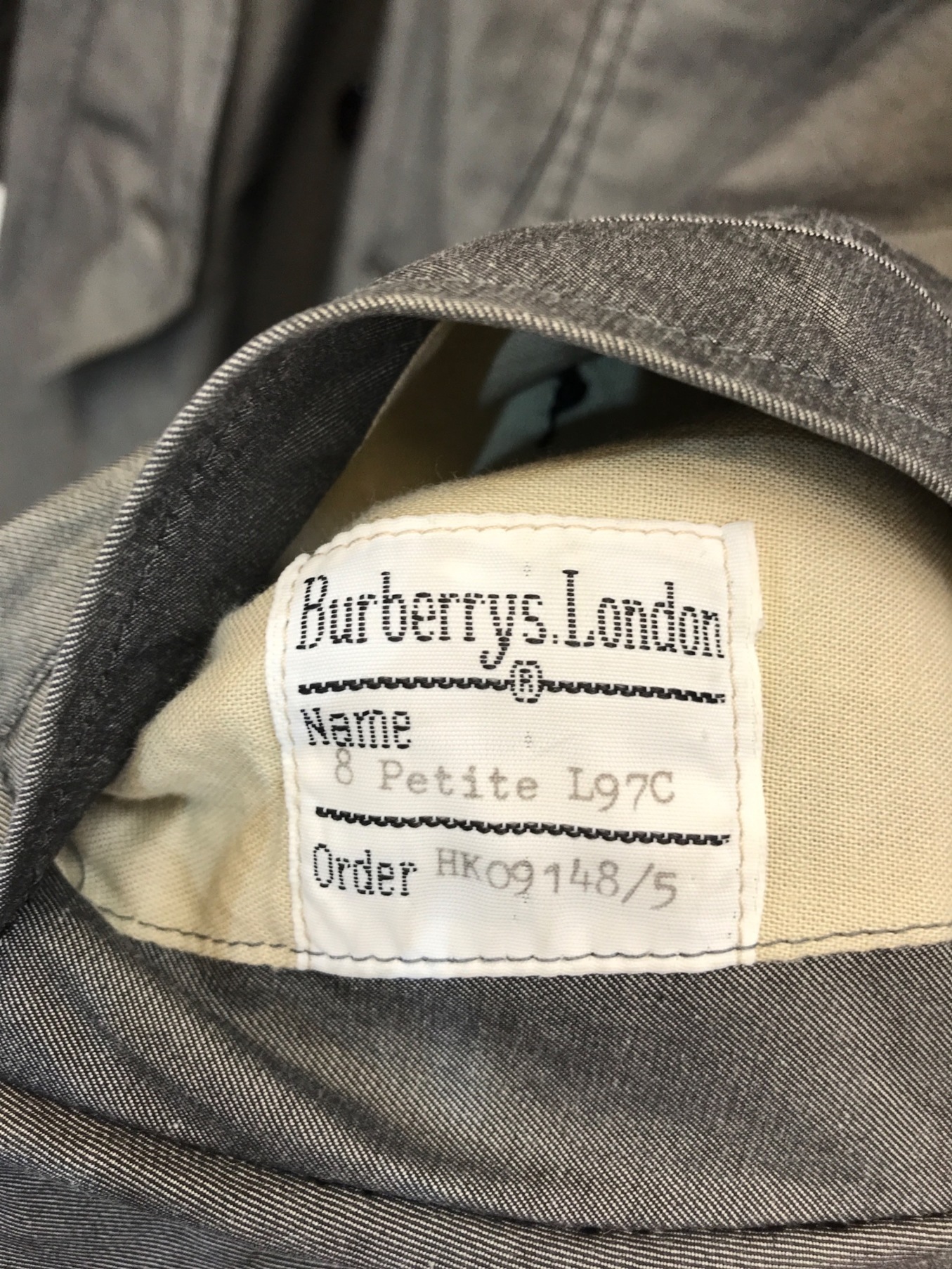 中古・古着通販】Burberry's (バーバリーズ) 90s 1枚袖 コットン