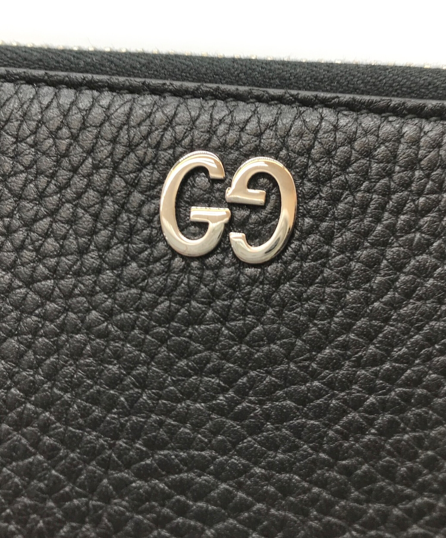 中古・古着通販】GUCCI (グッチ) GGマーモント L字ファスナー 長財布