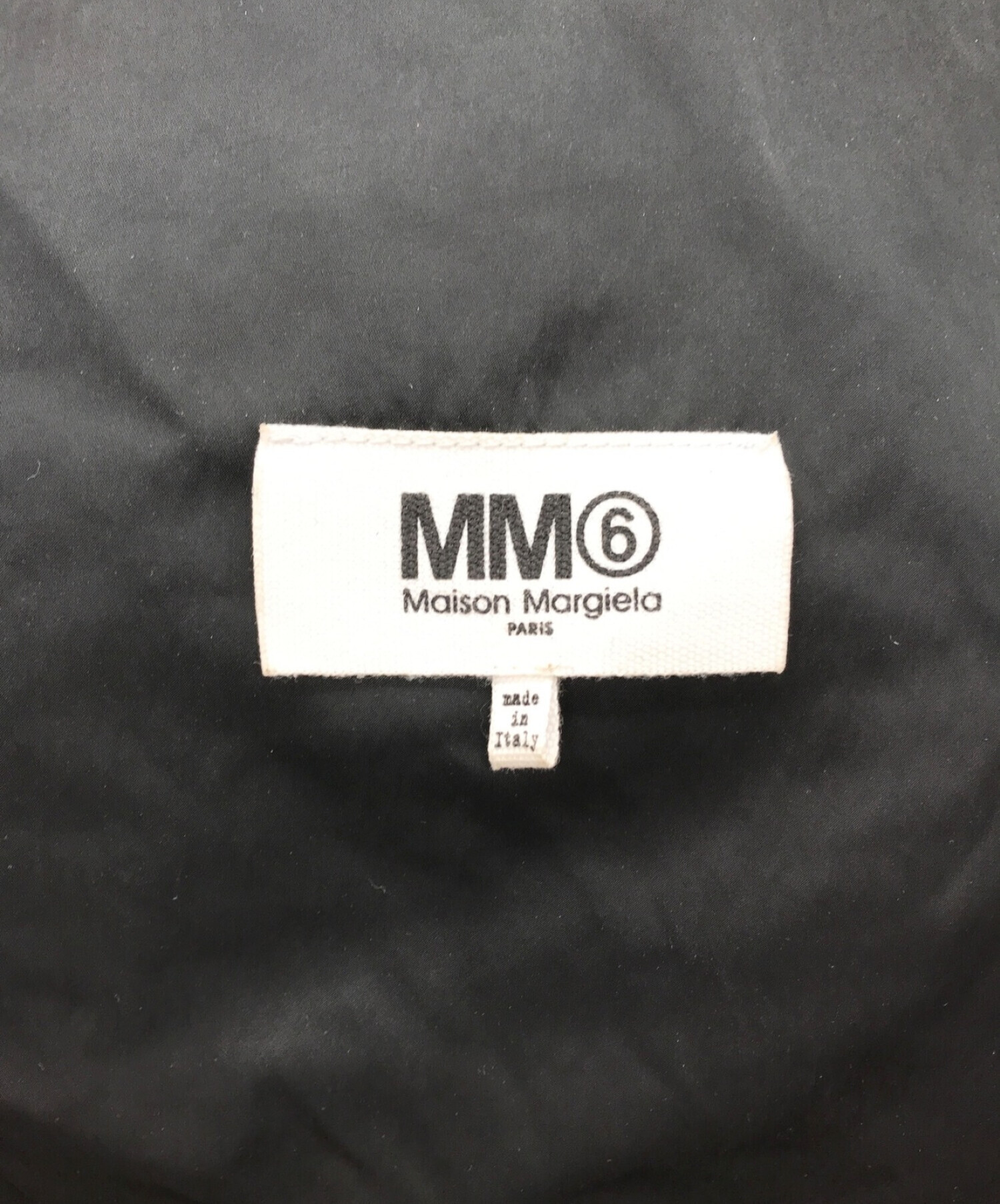 MM6 Maison Margiela (エムエムシックス メゾンマルジェラ) 18AW ダウンマフラー ブラック