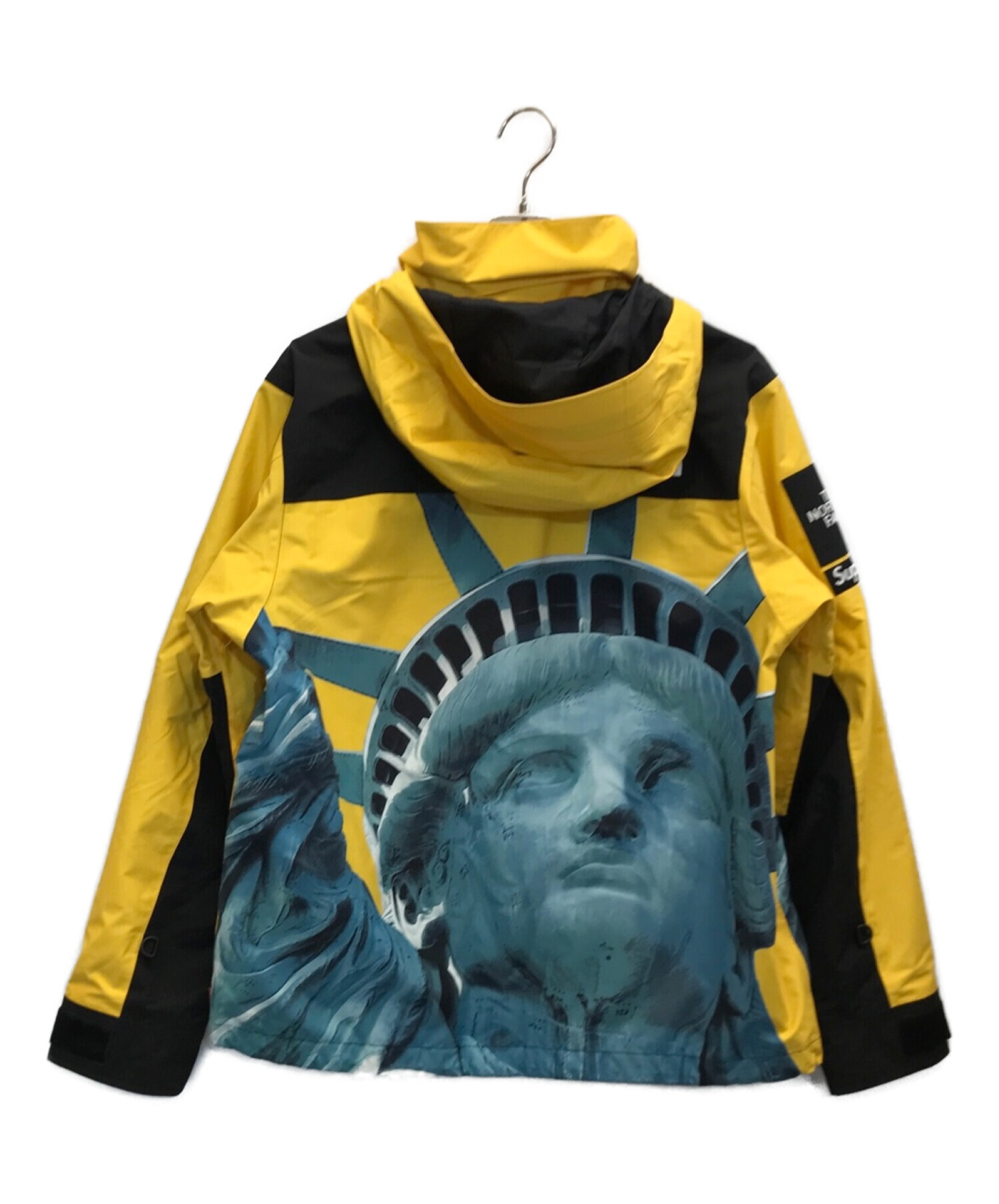 SUPREME×THE NORTH FACE Statue Of Liberty Mountain Jacket　スタチュー オブ リバティ  マウンテン ジャケット　ナイロンジャケット イエロー サイズ:M