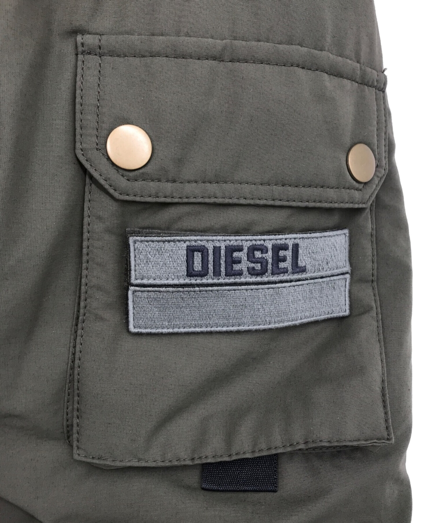 DIESEL (ディーゼル) W-Jame-21 ボンバージャケット カーキ サイズ:S