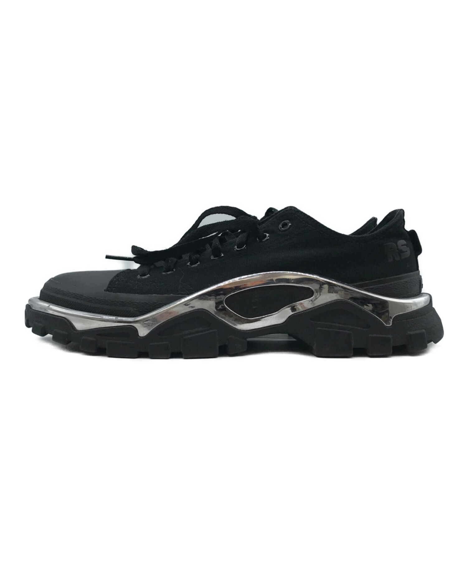 中古・古着通販】adidas×RAF SIMONS (アディダス×ラフシモンズ) DETROIT RUNNER デトロイトランナー ブラック サイズ: US8｜ブランド・古着通販 トレファク公式【TREFAC FASHION】スマホサイト