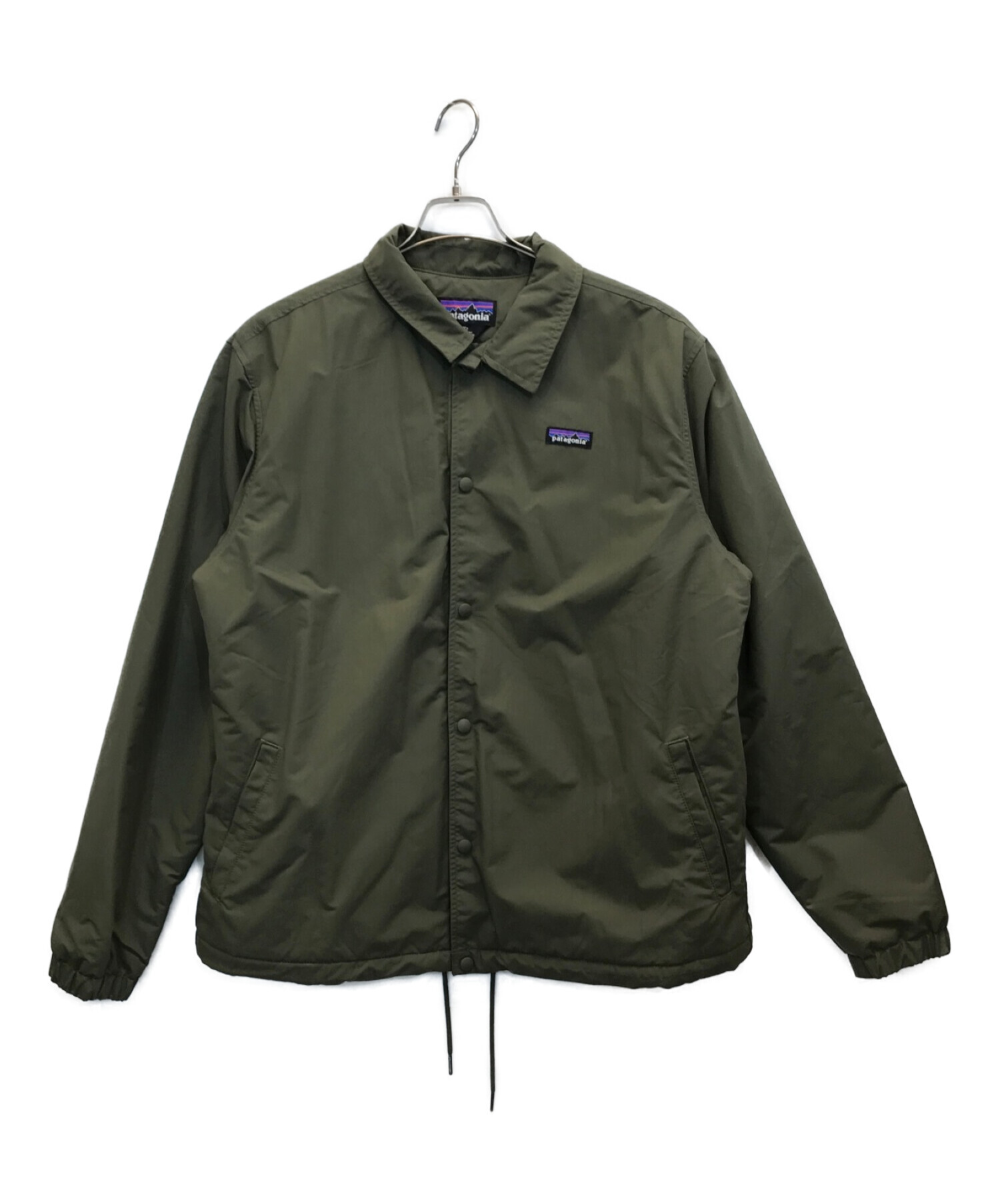 Patagonia (パタゴニア) Lined Isthmus Coaches Jacket メンズ・ラインド・イスマス・コーチズ・ジャケット カーキ  サイズ:L