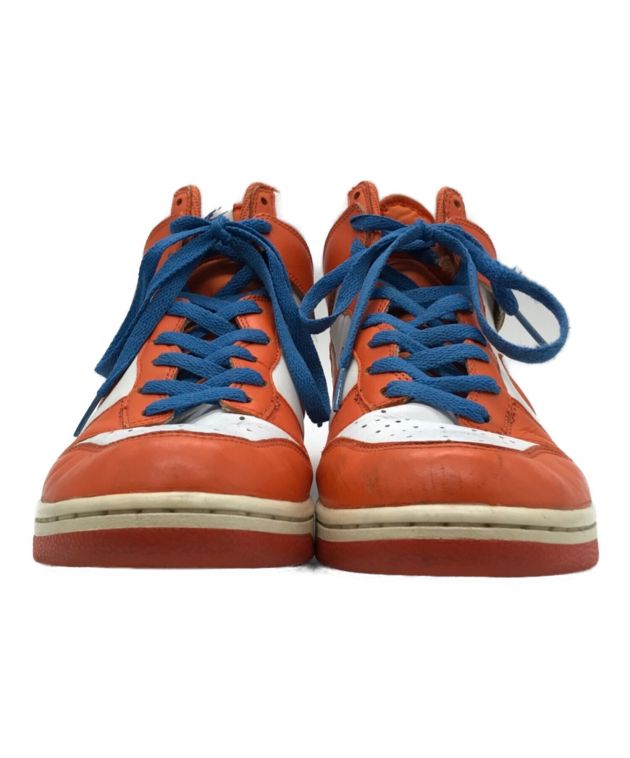 中古・古着通販】NIKE (ナイキ) Dunk High White Orange Blaze Varsity