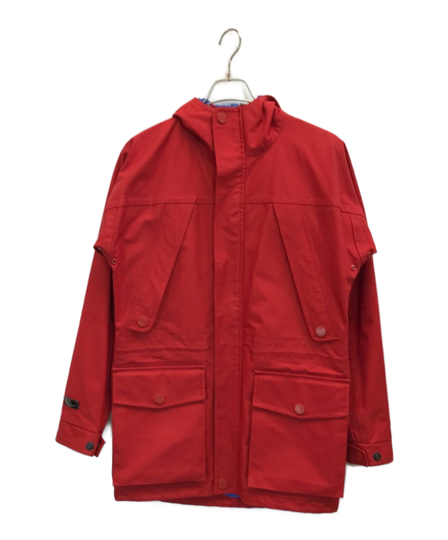 NIGEL CABOURN (ナイジェルケーボン) Karrimor (カリマー) TECHNICAL PARKA　テクニカルパーカー  マウンテンパーカー　フーデッドジャケット レッド サイズ:46