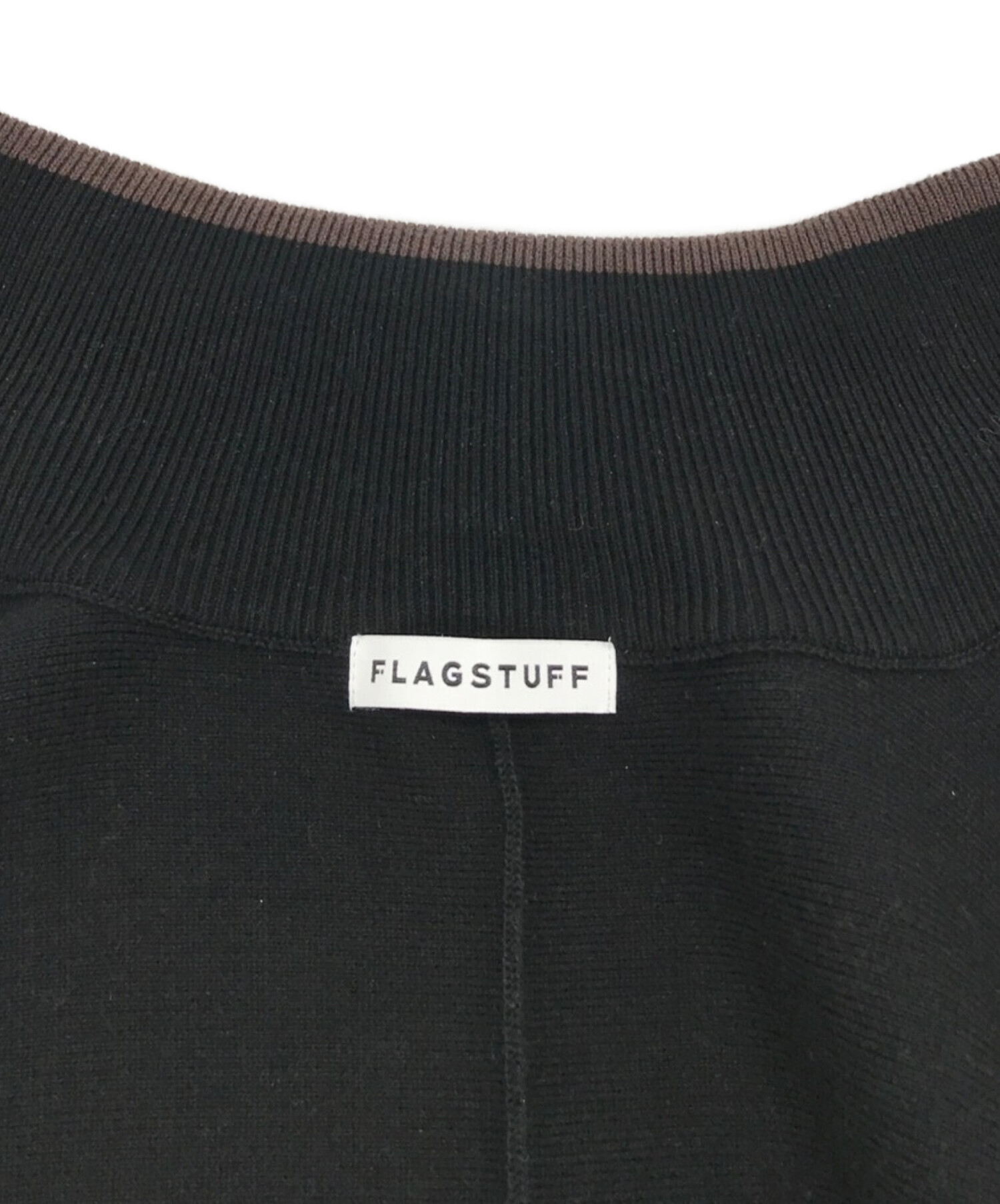 中古・古着通販】flagstuff (フラグスタフ) 23SS KNIT BLOUSON ニット