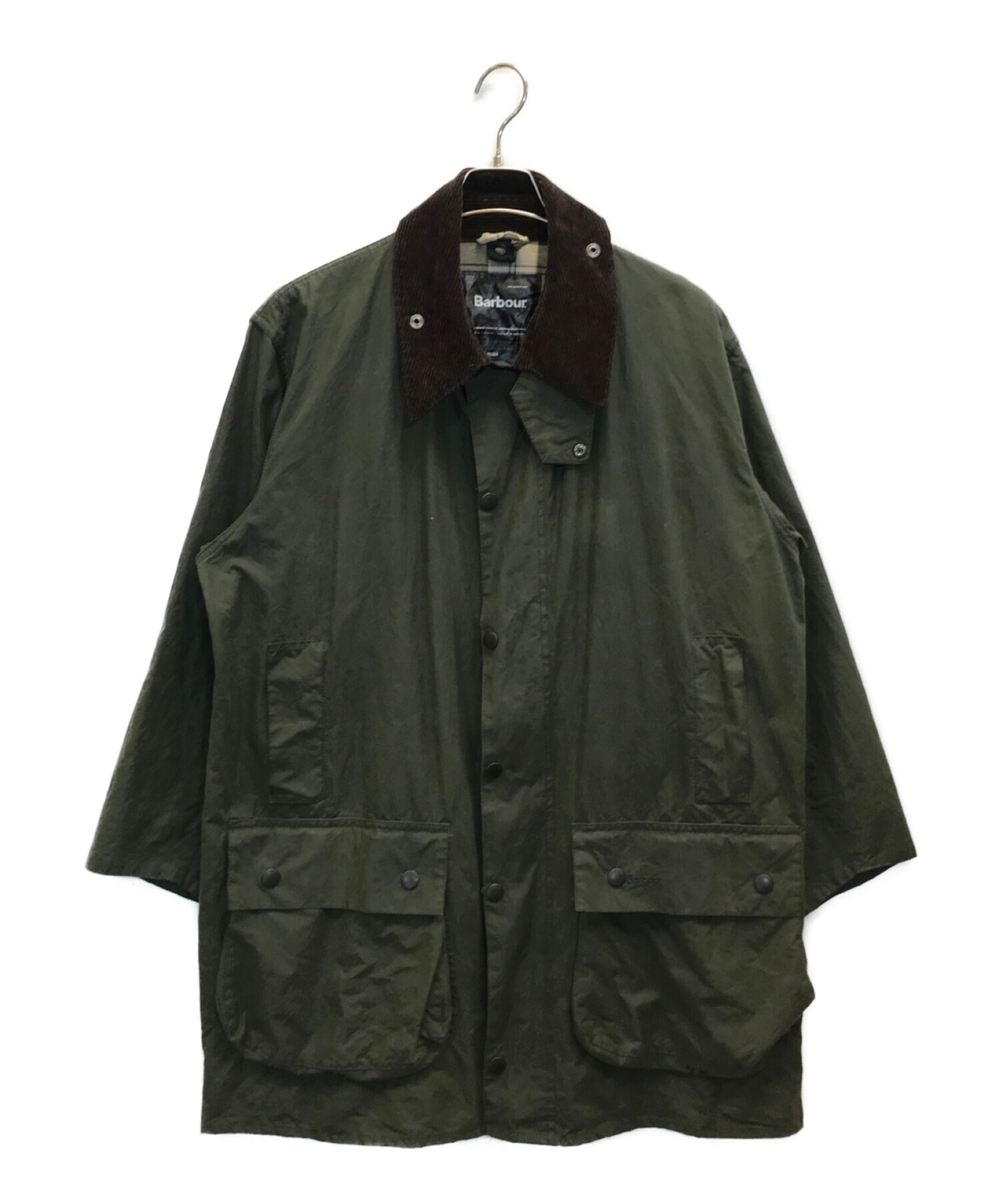 BARBOUR バブアー BORDER ボーダー カーキ 肌触りがいい - ジャケット