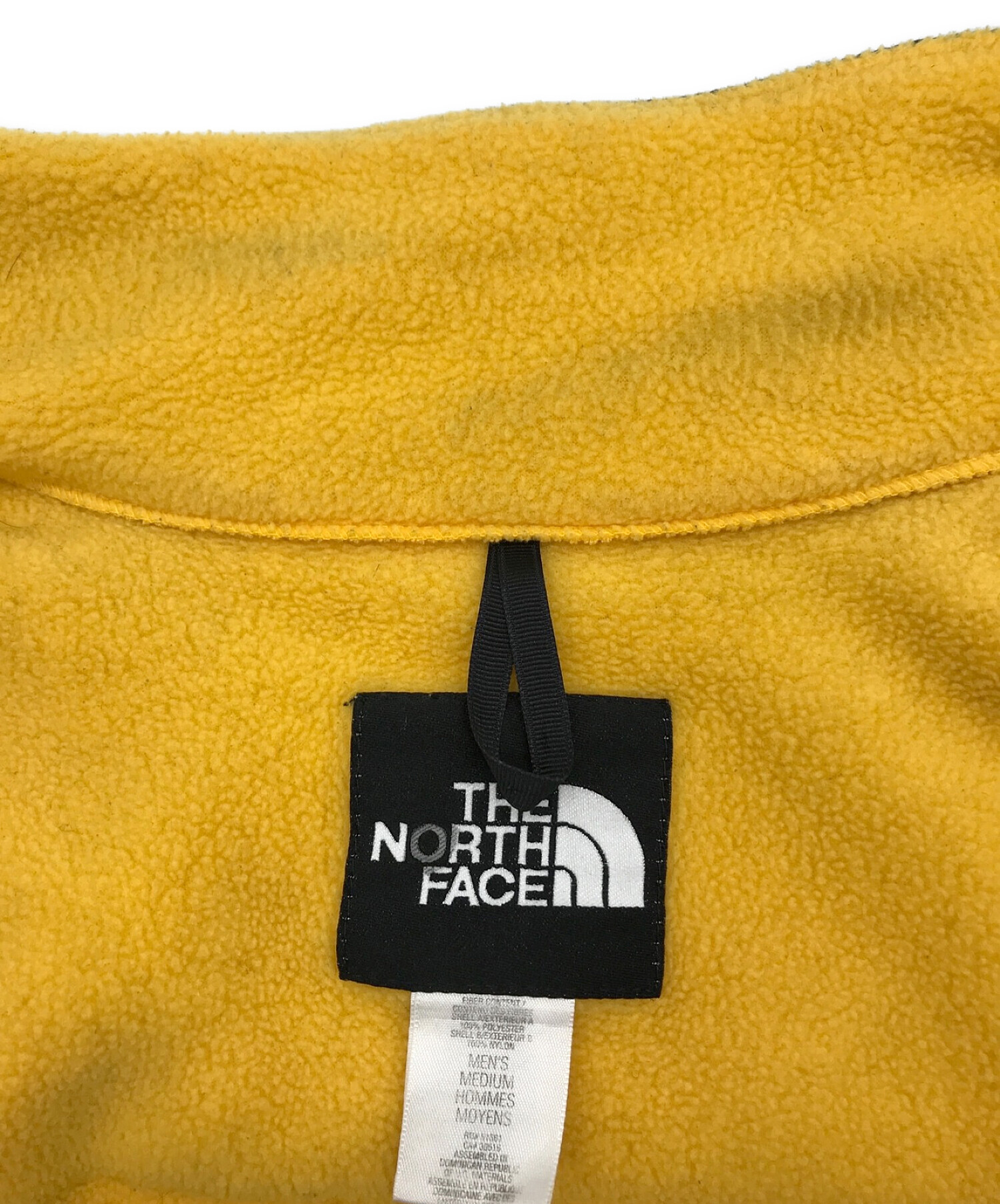 THE NORTH FACE (ザ ノース フェイス) [古着]90sフリースベスト イエロー サイズ:M