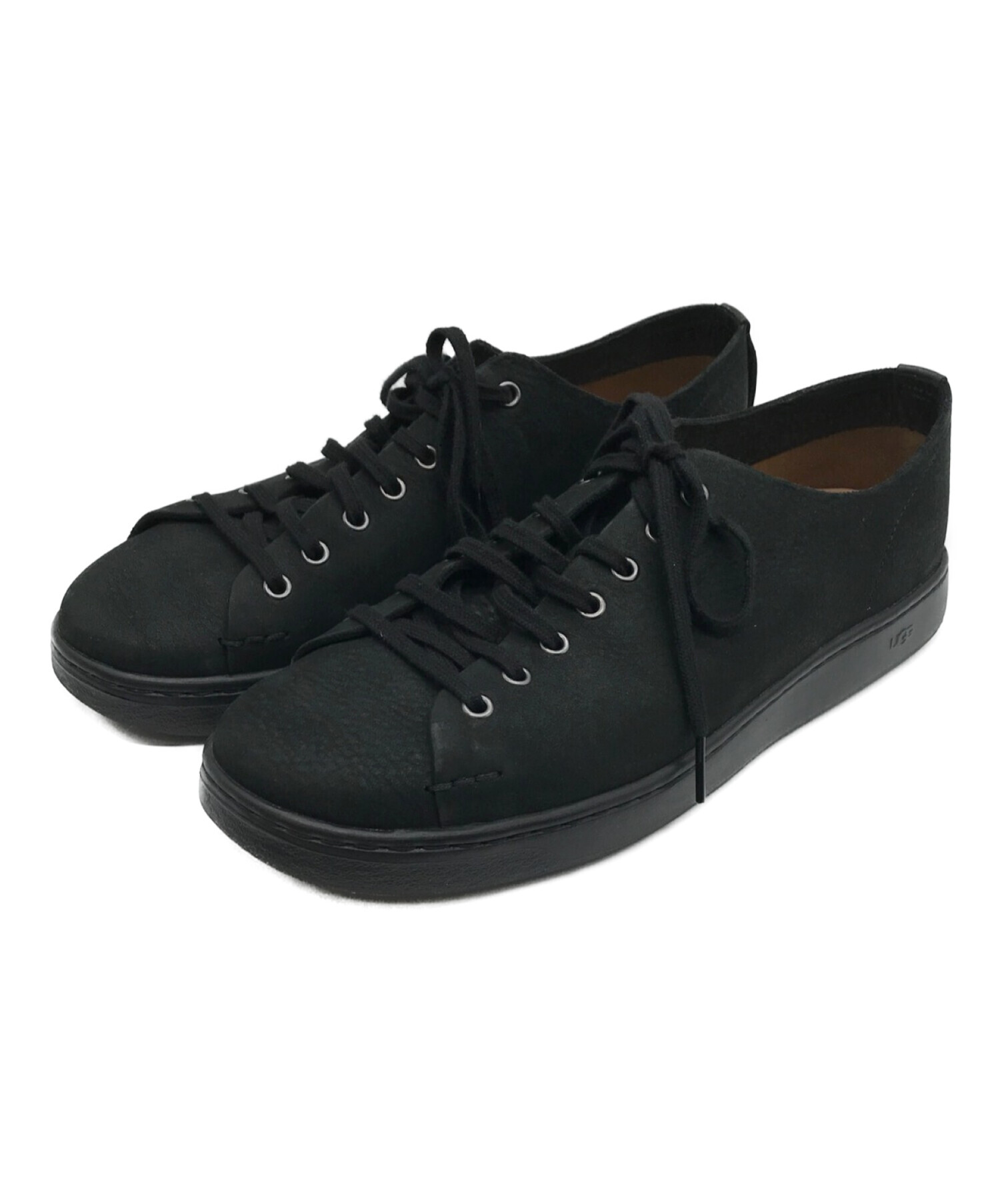 UGG (アグ) PISMO SNEAKER LOW　ピスモ　ローカットレザースニーカー ブラック サイズ:USA9.5