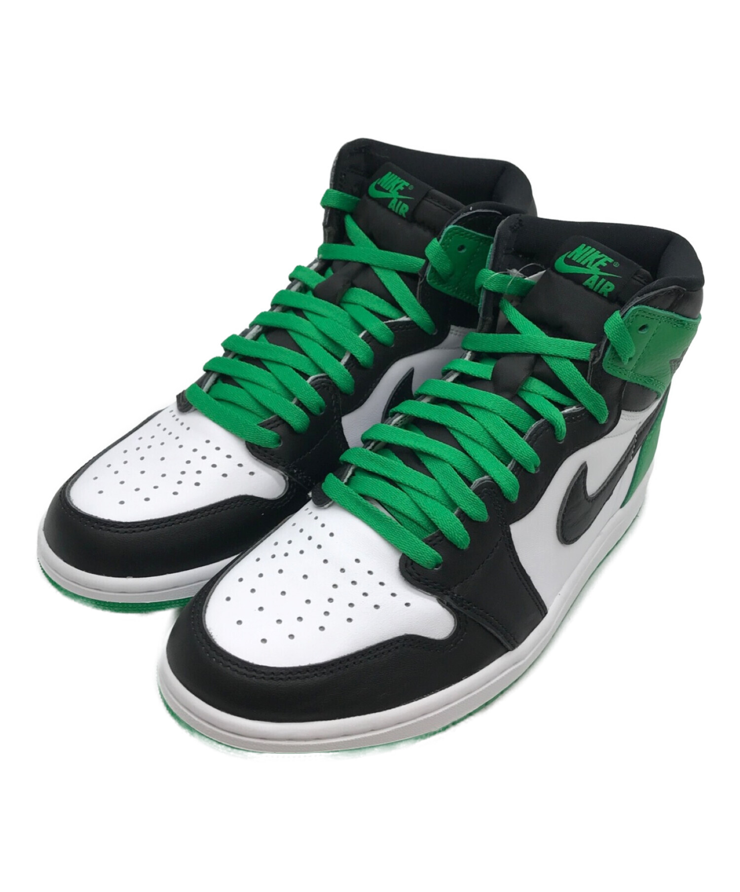 Jordan1 Celtics/Black and Lucky GreenAirforce
