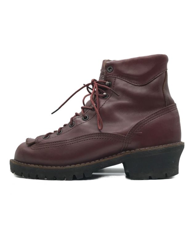 中古・古着通販】Danner (ダナー) ロガーブーツ レースアップレザー 