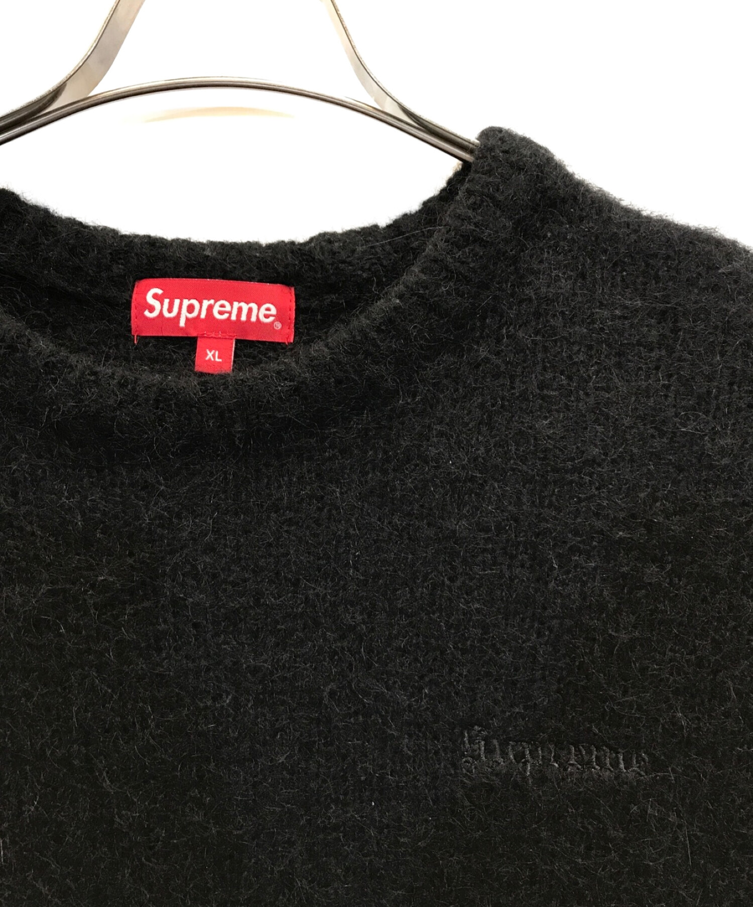 SUPREME (シュプリーム) 22AW Mohair Sweater モヘアセーター ブラック サイズ:XL