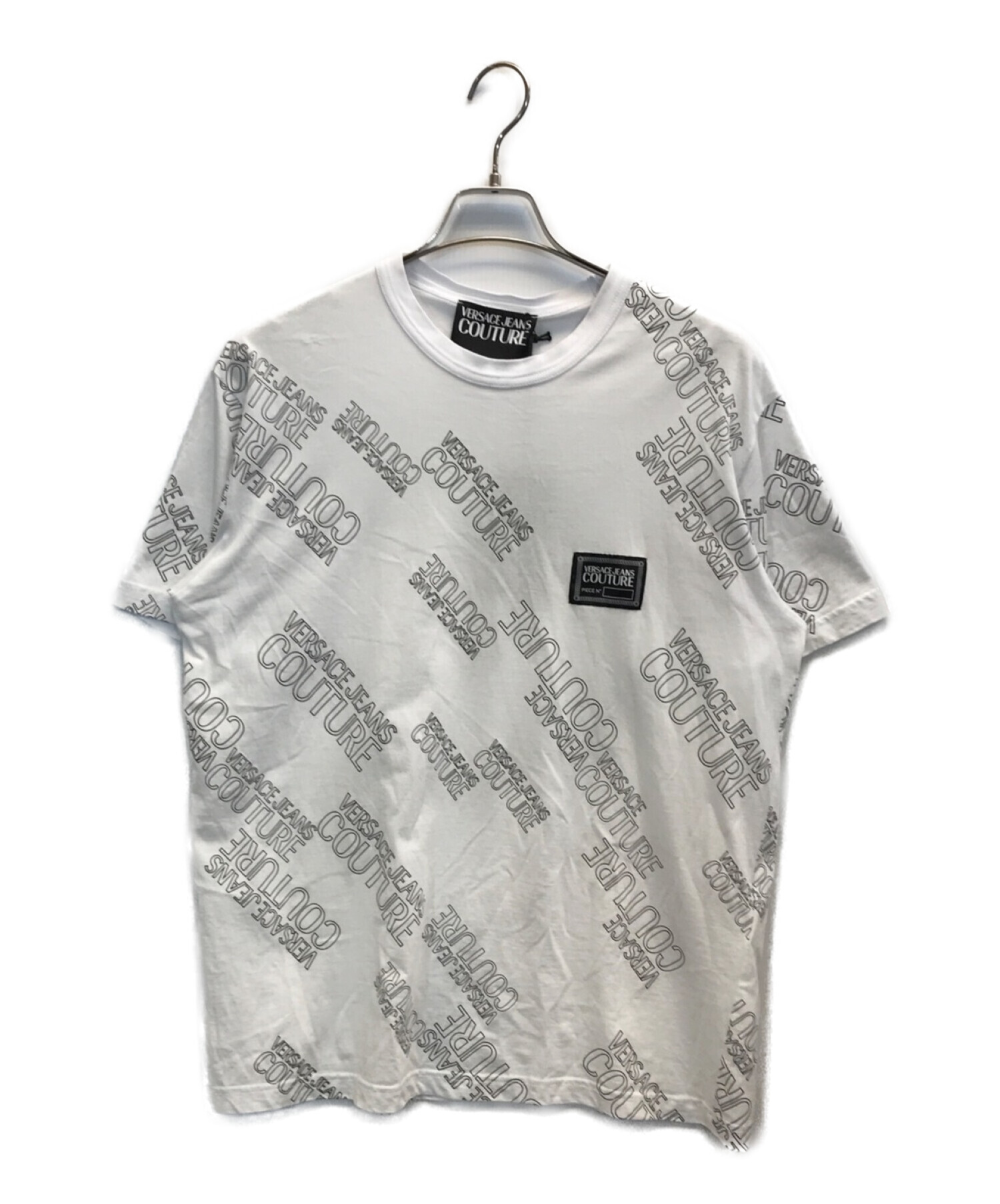 VERSACE JEANS COUTURE Tシャツ ホワイト Lサイズ | kensysgas.com