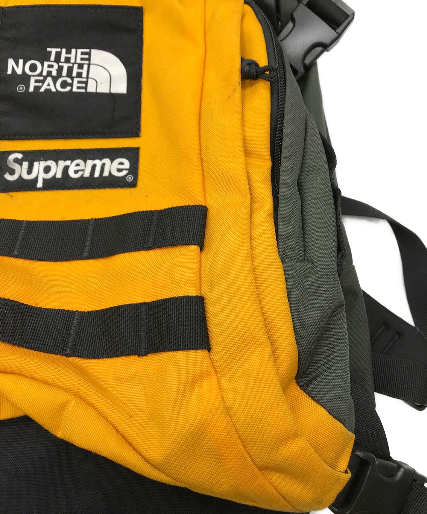 SUPREME (シュプリーム) THE NORTH FACE (ザ ノース フェイス) 20SS RTG Backpack　バックパック　リュック  イエロー×カーキ