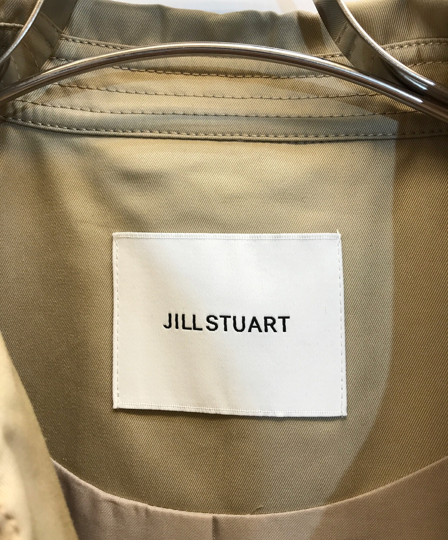 JILL STUART (ジルスチュアート) 22AW クラシックトレンチコート ベージュ サイズ:S