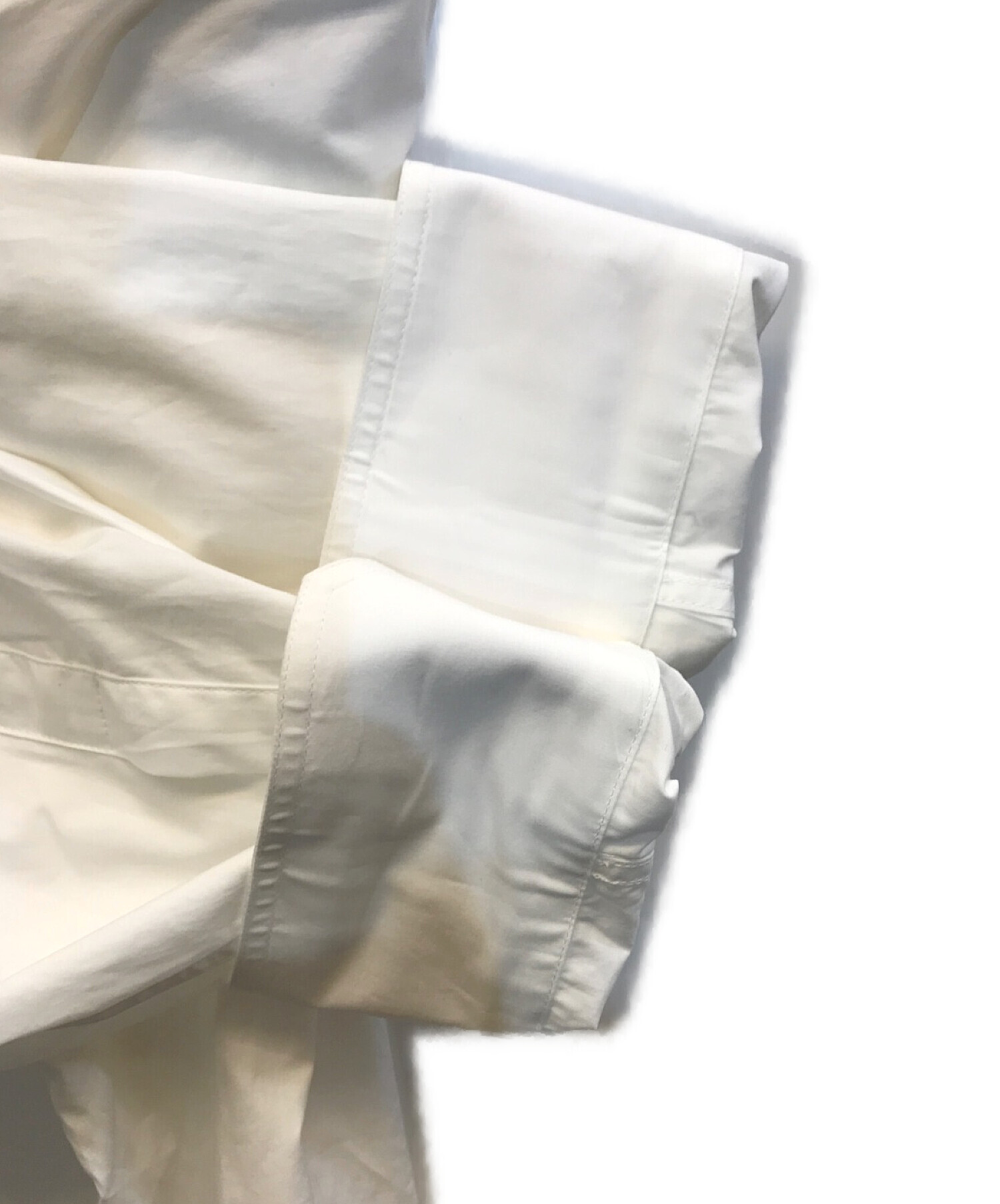 VALENTINO (ヴァレンティノ) フラワーデザインシャツ ホワイト サイズ:40