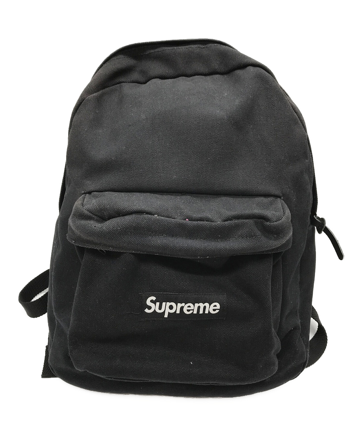 20AW Supreme Canvas Backpack 黒 バックパック