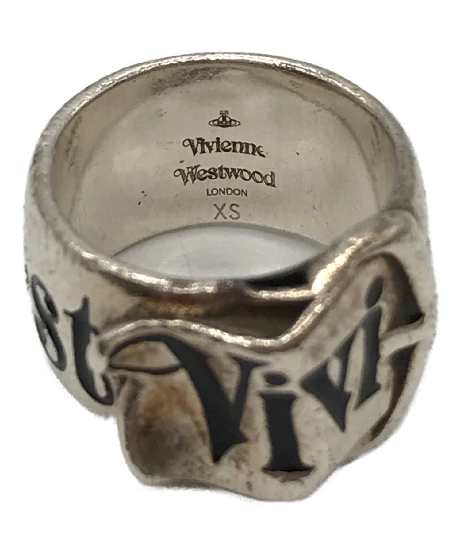 Vivienne Westwood (ヴィヴィアンウエストウッド) BELT RING ベルトリング シルバーリング サイズ:9号