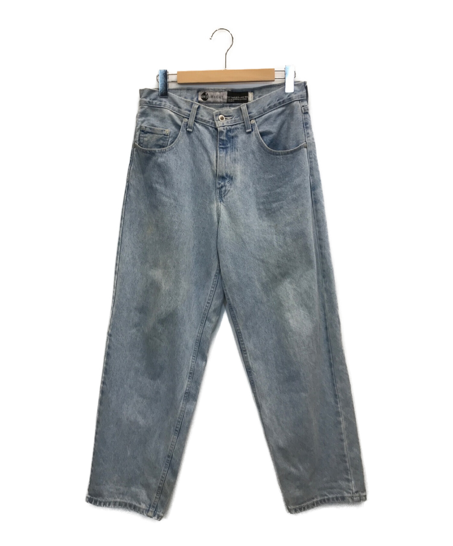 LEVI'S (リーバイス) SILVERTAB シルバータブ バギーデニムパンツ インディゴ サイズ:W29/L30