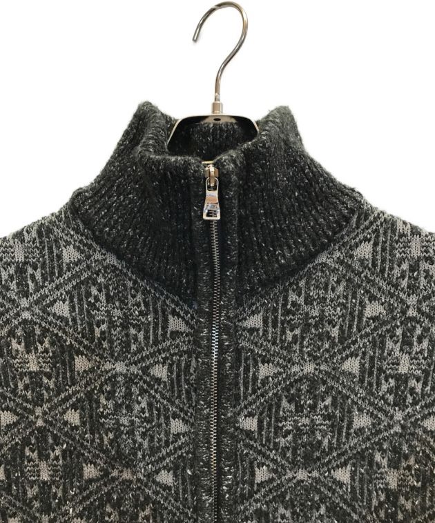 中古・古着通販】soerte (ソエルテ) 22AW Oversize jacquard drivers