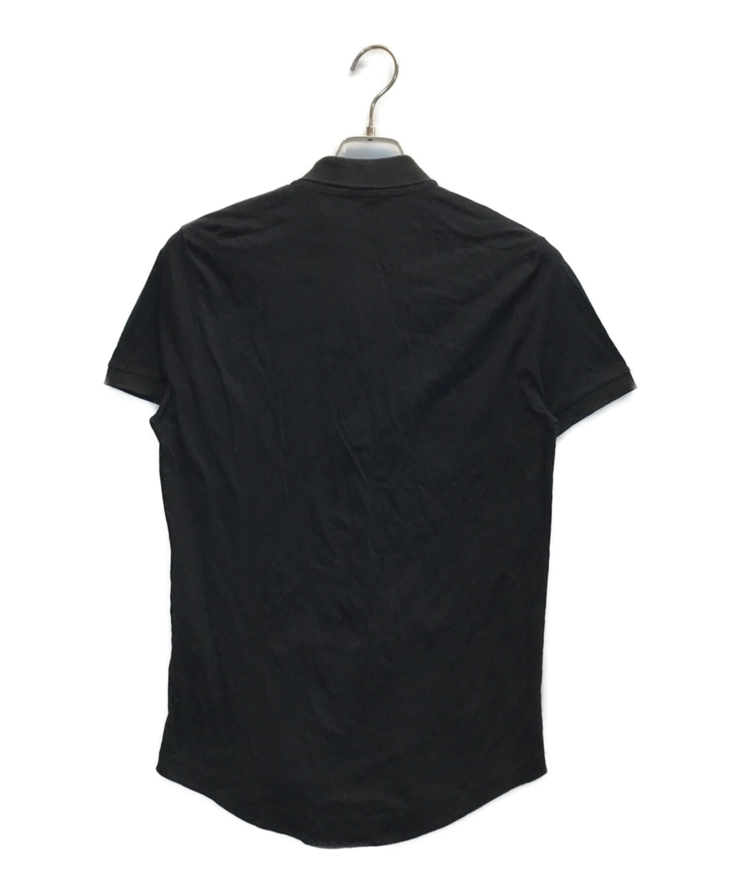 DIOR HOMME (ディオール オム) 04SS BEE刺繍ポロシャツ ブラック サイズ:S
