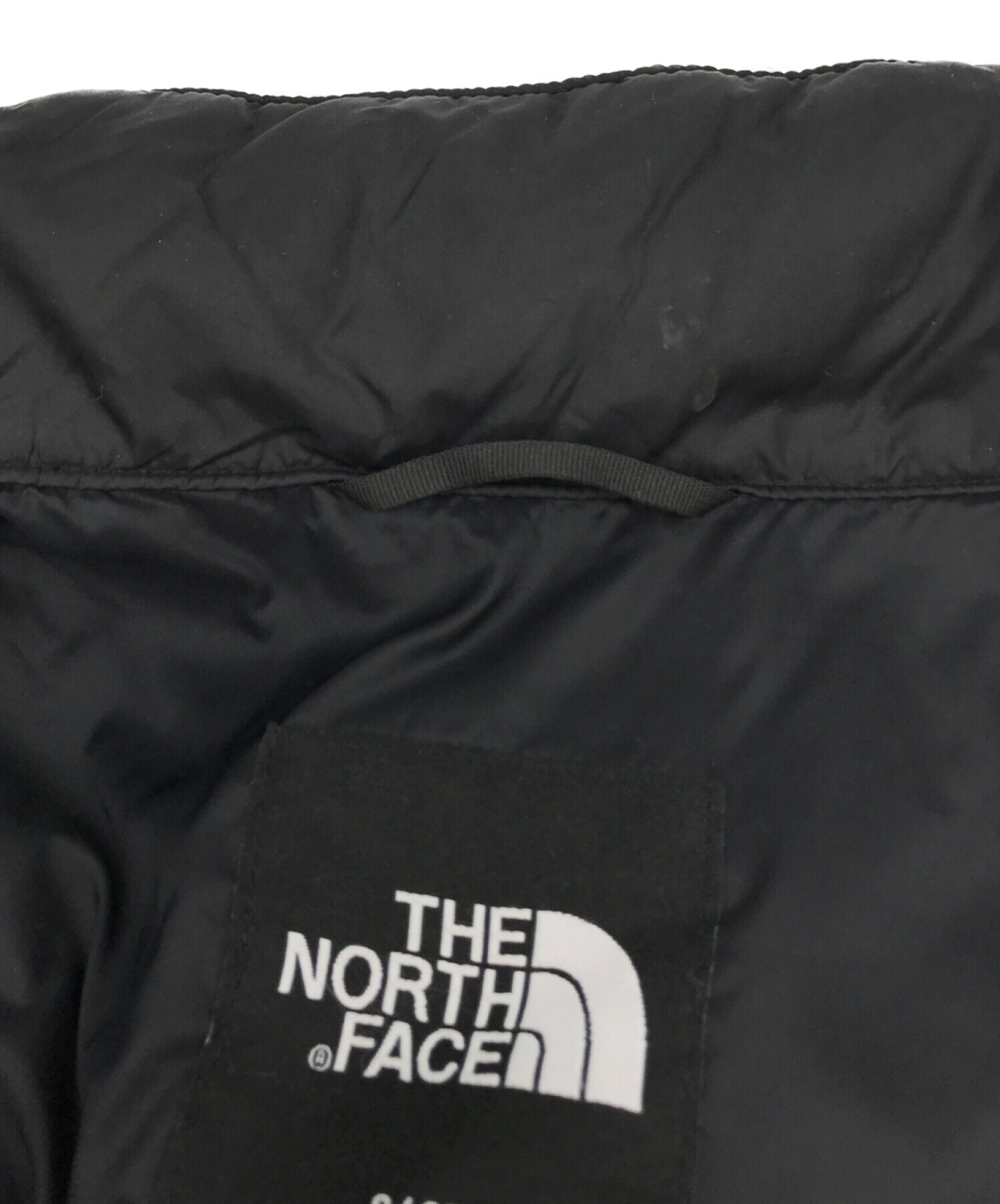 THE NORTH FACE (ザ ノース フェイス) NUPTSE ECOLOFT JACKET ヌプシ エコロフトジャケット ブラック サイズ:S