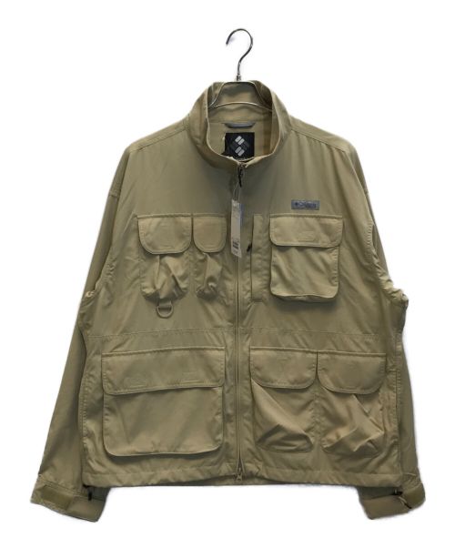 中古・古着通販】Columbia (コロンビア) BEAMS (ビームス) 22SS別注 PFG Logriver BMS Jacket 別注フィッシングジャケット  ベージュ サイズ:M 未使用品｜ブランド・古着通販 トレファク公式【TREFAC FASHION】スマホサイト