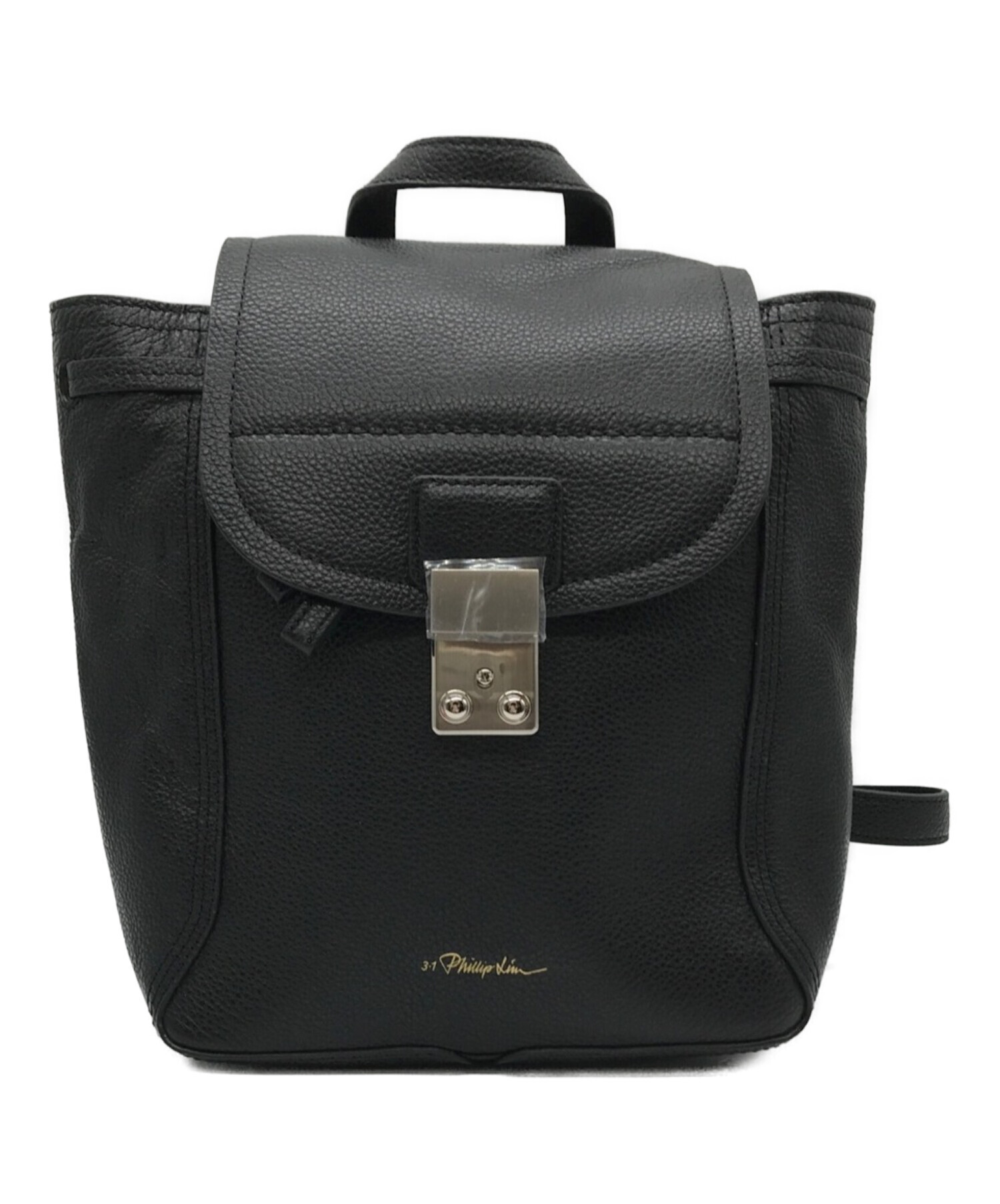 3.1 phillip lim (スリーワンフィリップリム) レザーバックパック ブラック 未使用品