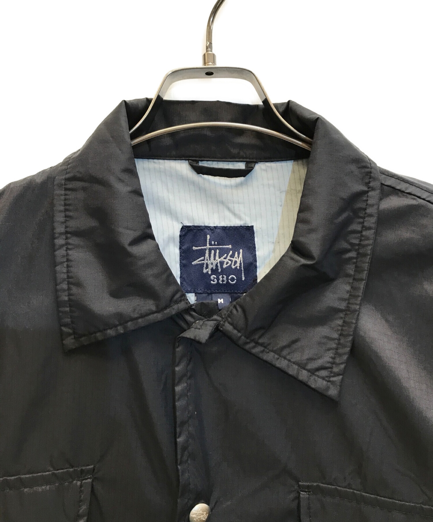 stussy (ステューシー) コーチジャケット ブラック サイズ:M