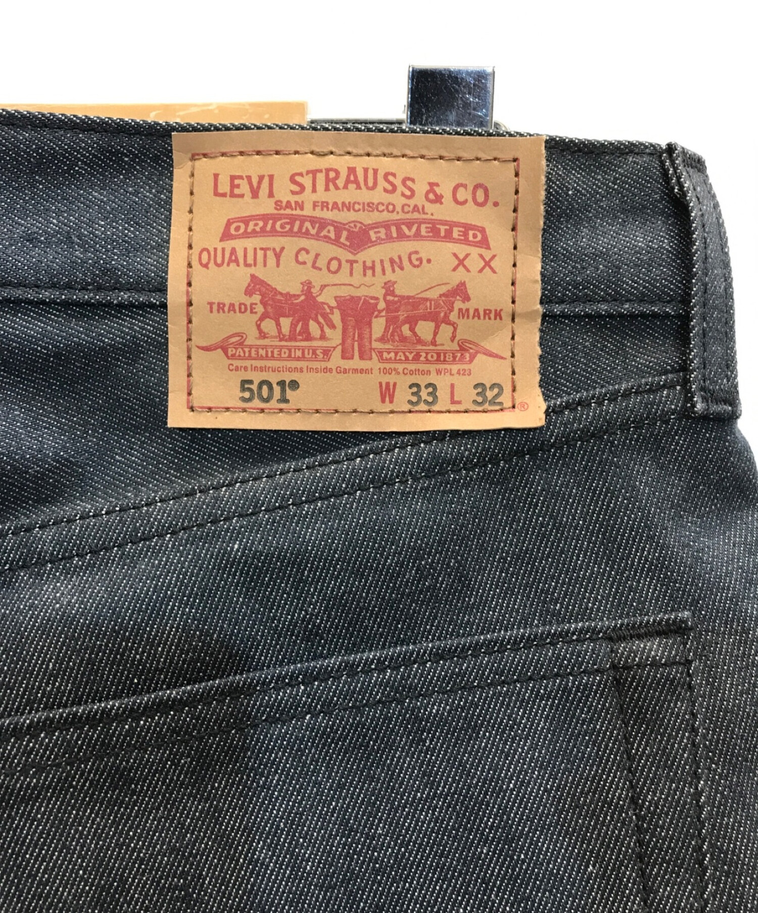 中古・古着通販】LEVI'S (リーバイス) 501デニムパンツ インディゴ