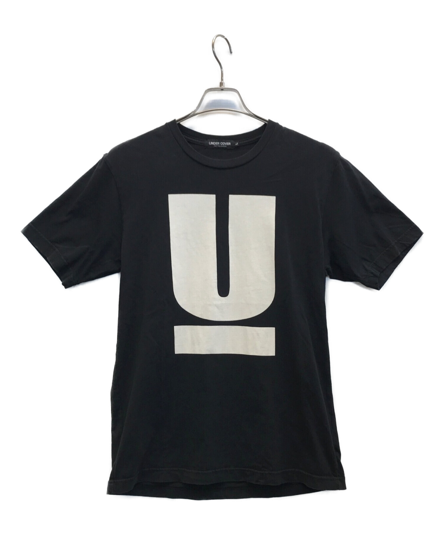 UNDERCOVER アンダーカバー UC1C4813 23SS 裾ゴム切替 半袖Ｔシャツ ブラック サイズ4 正規品 / 32072