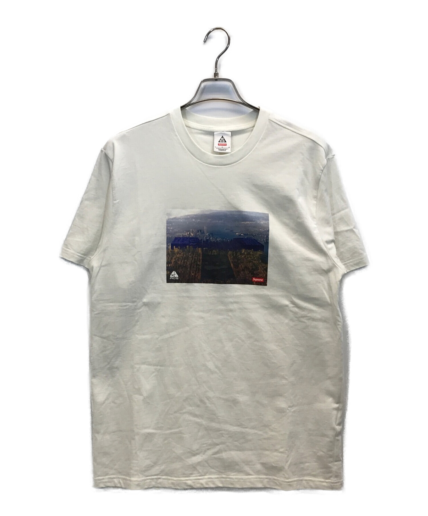 SUPREME (シュプリーム) NIKE ACG (ナイキエージーシー) 22AW GRID TEE ホワイト サイズ:L