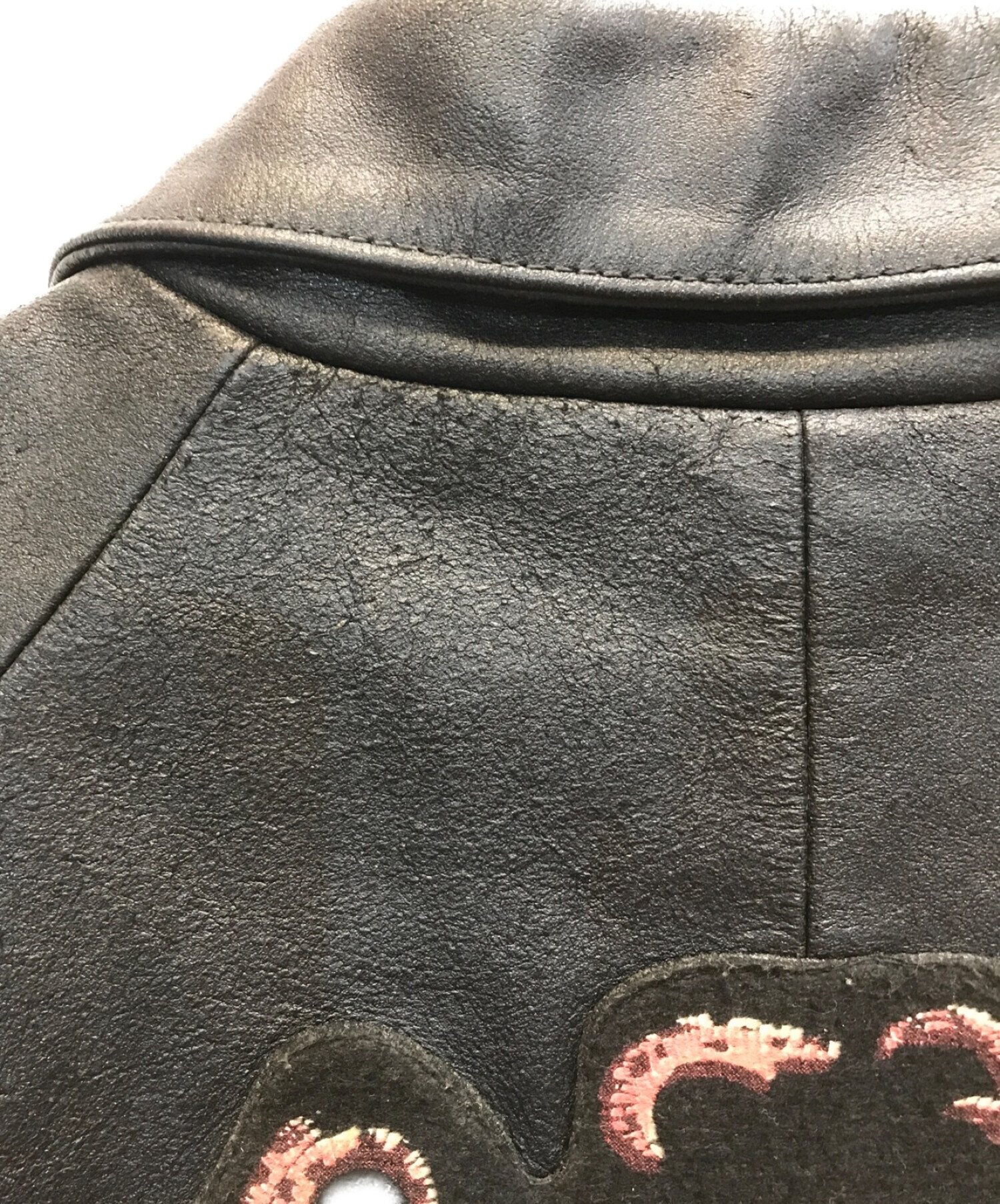 NEXUS7 (ネクサスセブン) メデューサデザインレザージャケット ブラック サイズ:表記なし