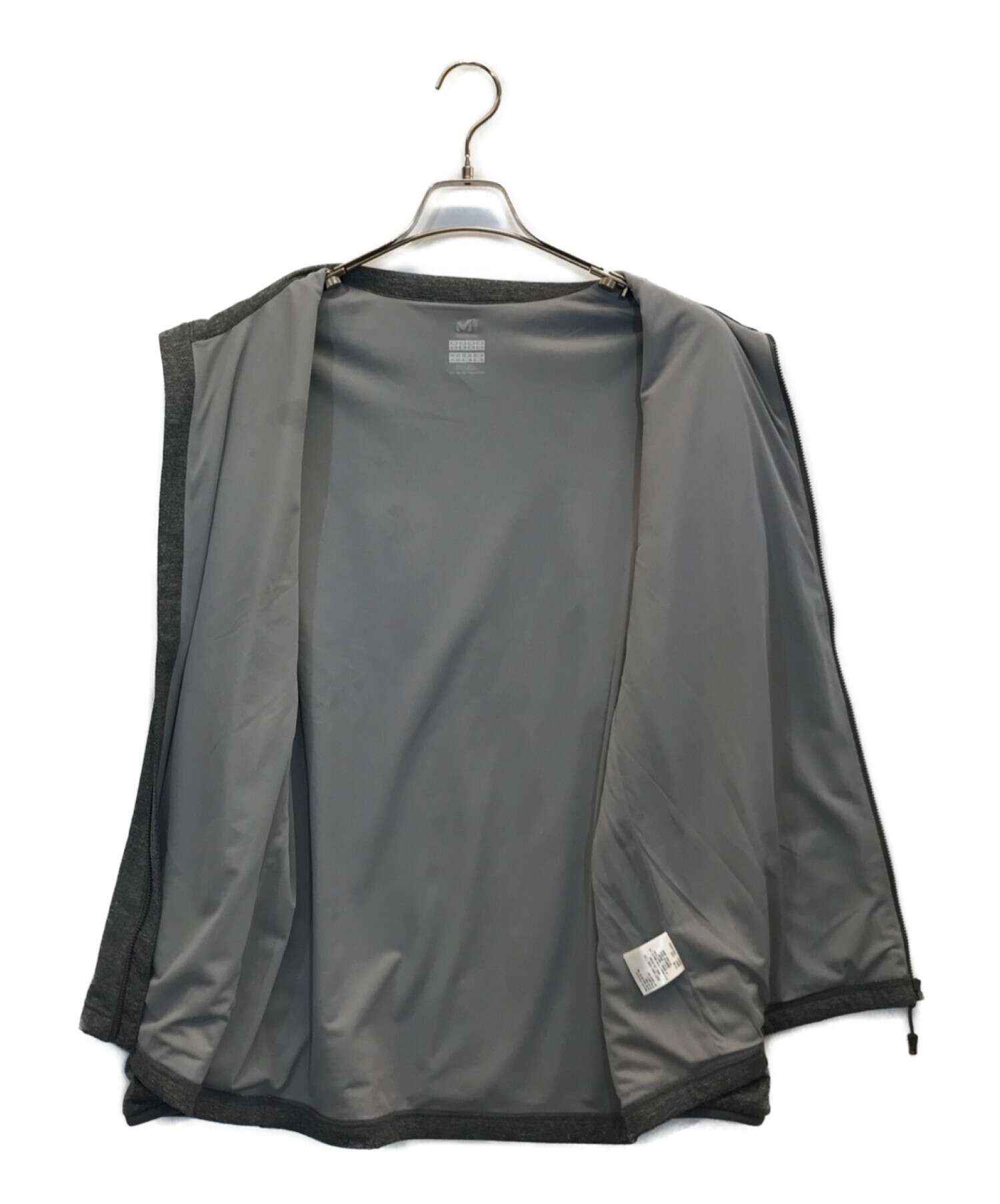MILLET (ミレー) アルファライトスウェットIIジャケット グレー サイズ:XL